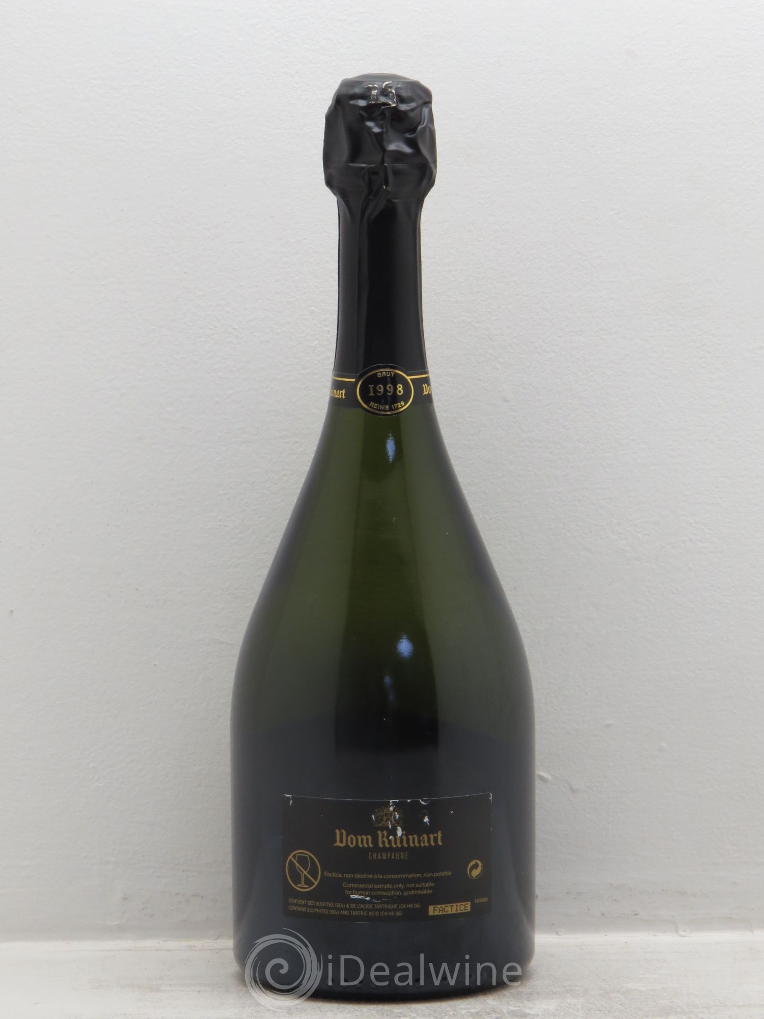 Dom Ruinart Brut Ruinart  (sans prix de réserve) 1998 - Lot de 1 bouteille - 1