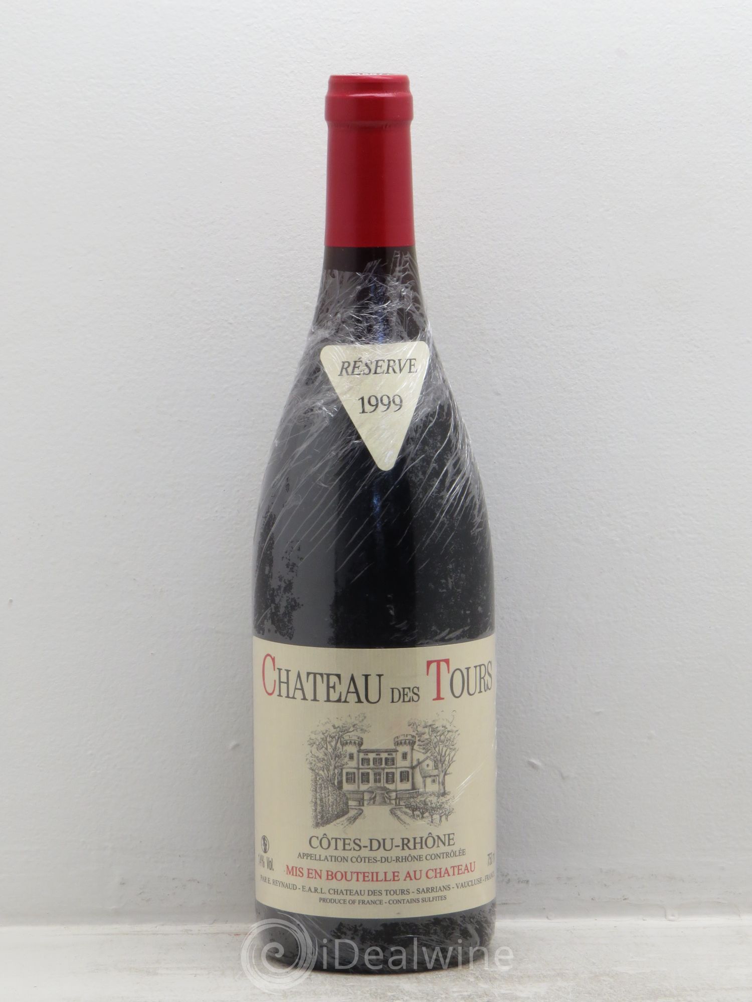 Côtes-du-Rhône Château des Tours Emmanuel Reynaud (sans prix de réserve) 1999 - Lot de 1 bouteille - 0