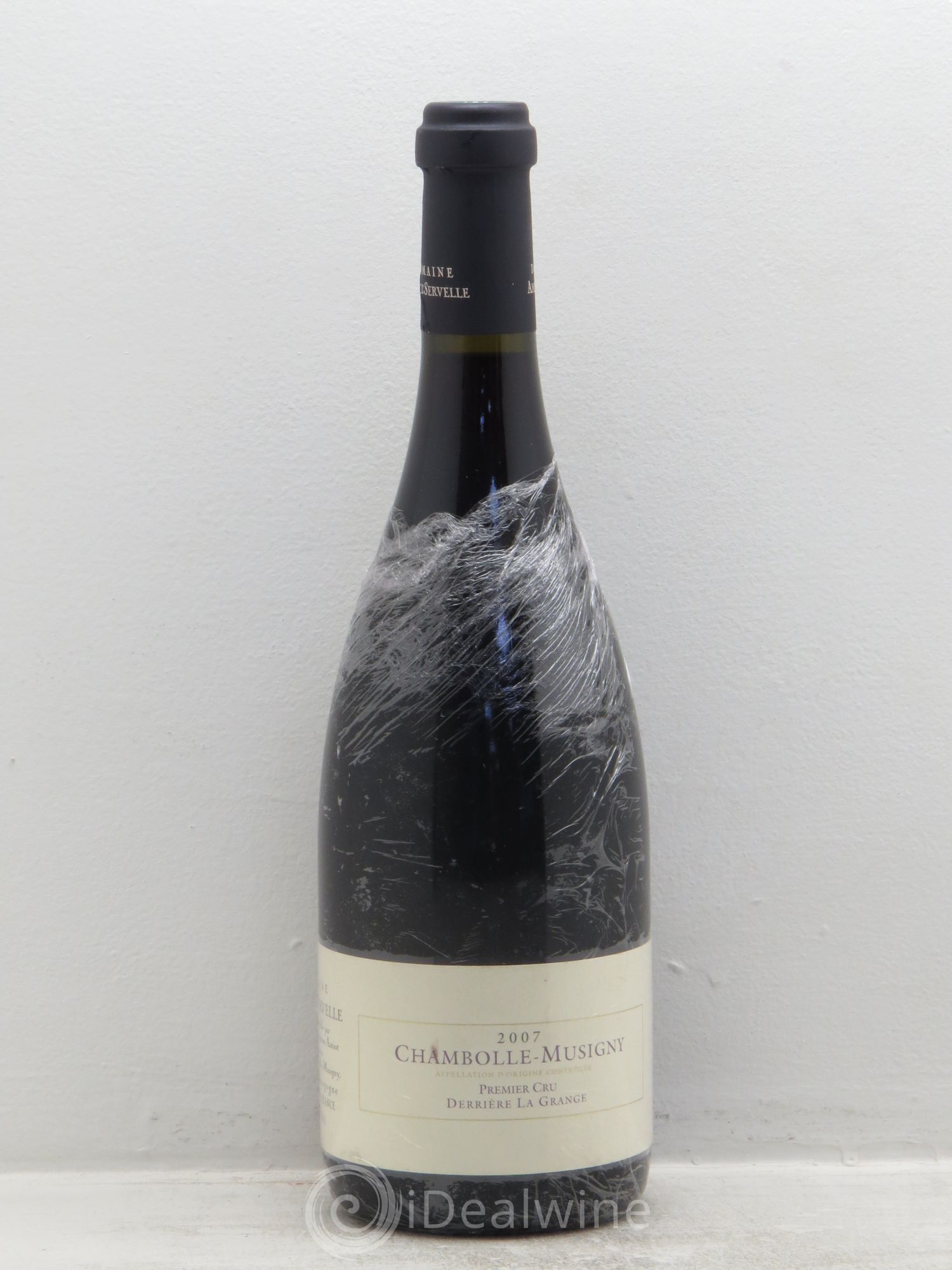 Chambolle-Musigny 1er Cru Derrière la Grange Amiot-Servelle (sans prix de réserve) 2007 - Lot de 1 bouteille - 0