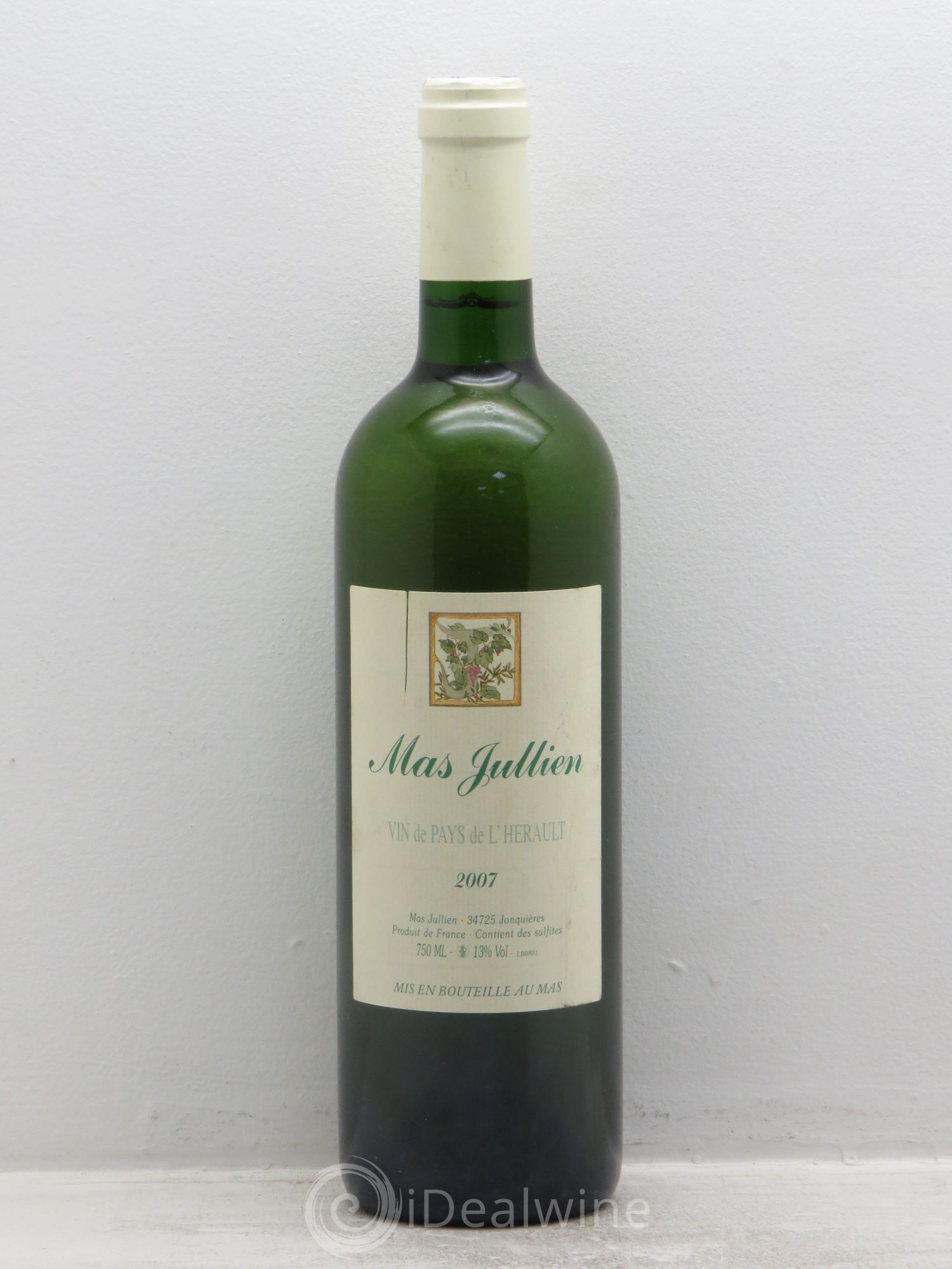 Terrasses du Larzac Mas Jullien Olivier Jullien (sans prix de réserve) 2007 - Lot de 1 bouteille - 0