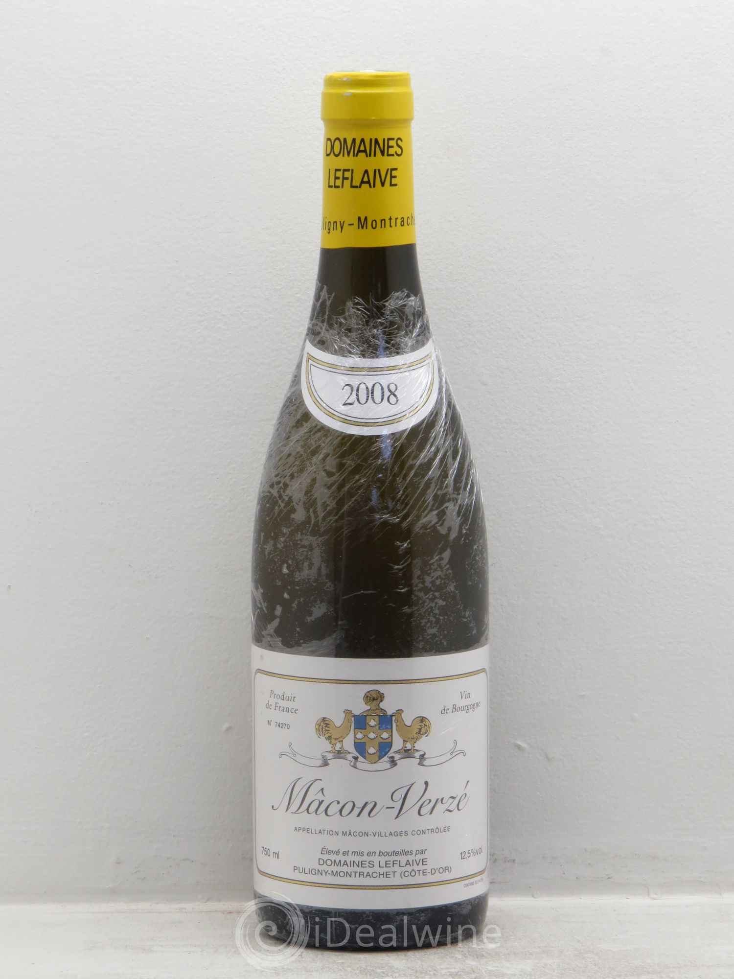 Mâcon Verzé Leflaive (Domaine) (sans prix de réserve) 2008 - Lot de 1 bouteille - 0