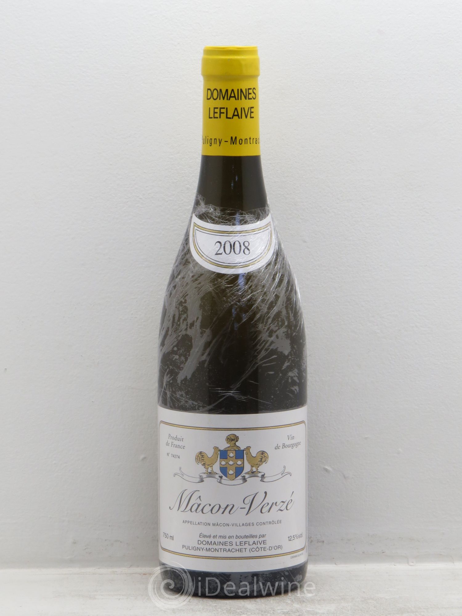 Mâcon Verzé Leflaive (Domaine) (sans prix de réserve) 2008 - Lot de 1 bouteille - 0