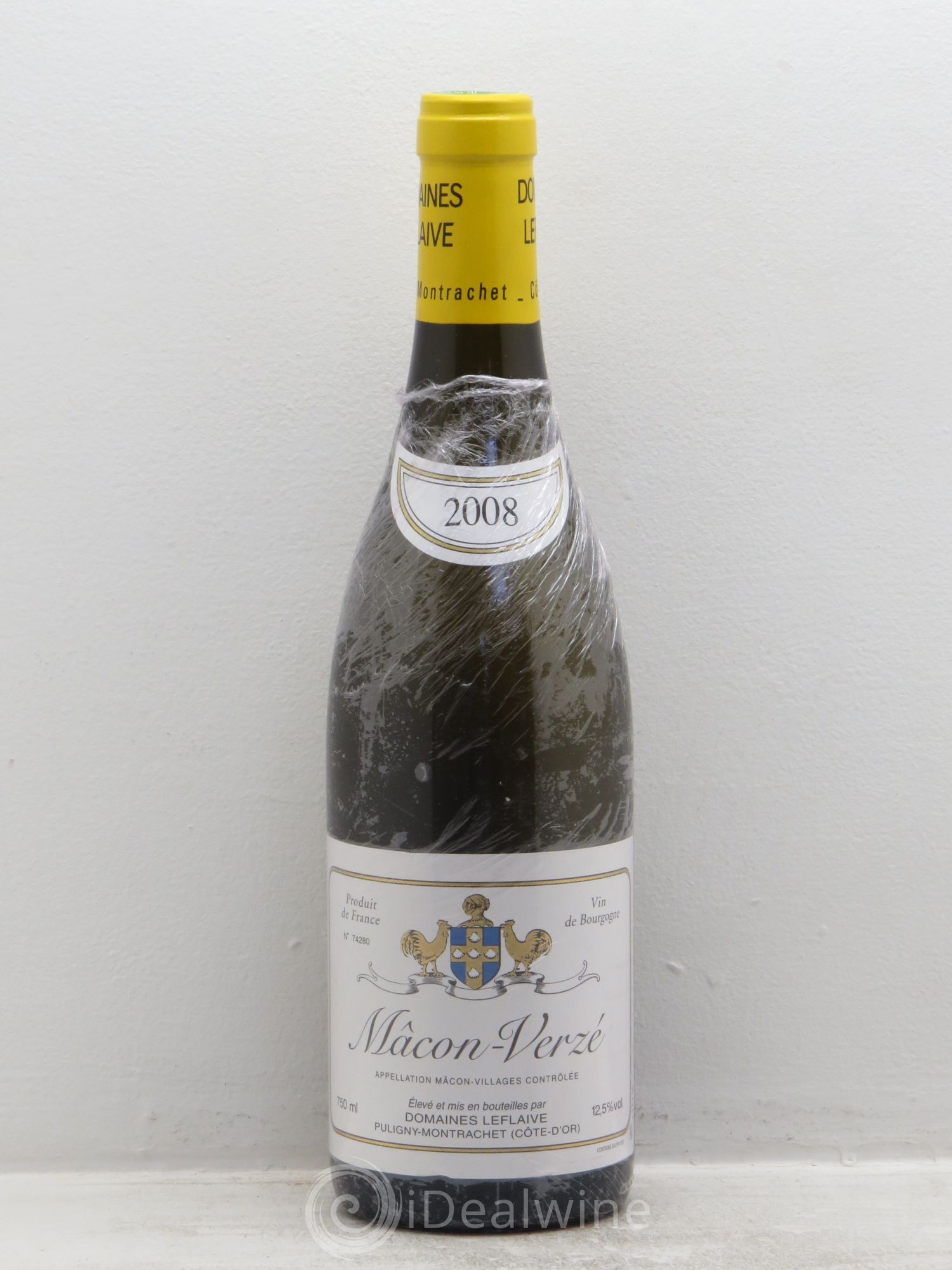 Mâcon Verzé Leflaive (Domaine) (sans prix de réserve) 2008 - Lot de 1 bouteille - 0