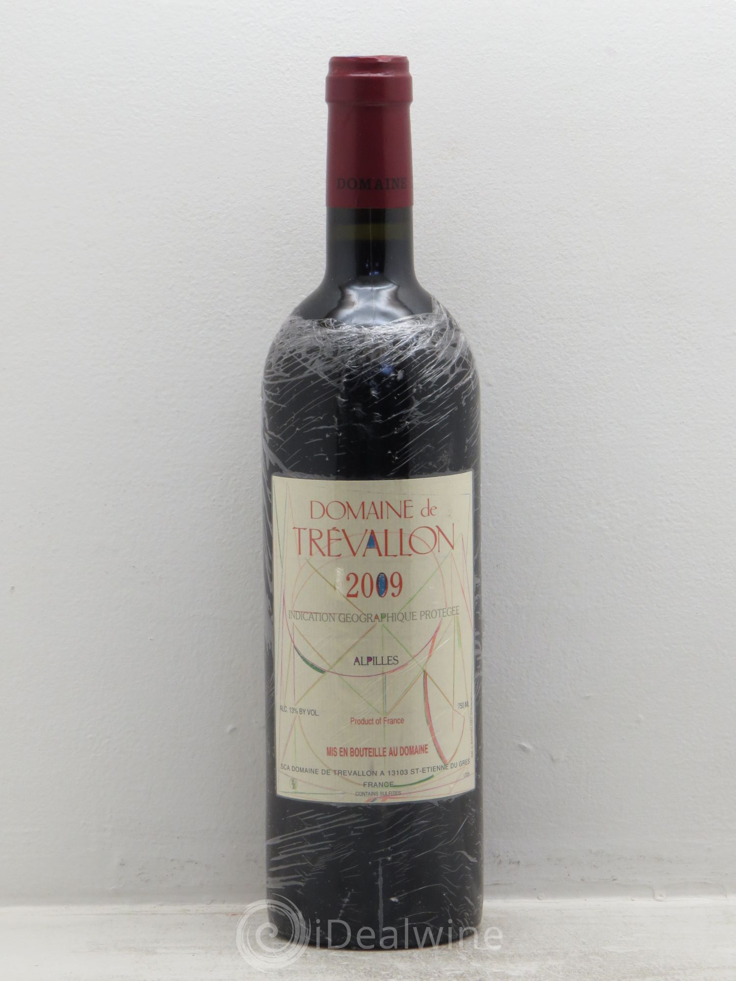 VDP Bouches du Rhône Trévallon (Domaine de) Eloi Dürrbach (sans prix de réserve) 2009 - Lot de 1 bouteille - 0
