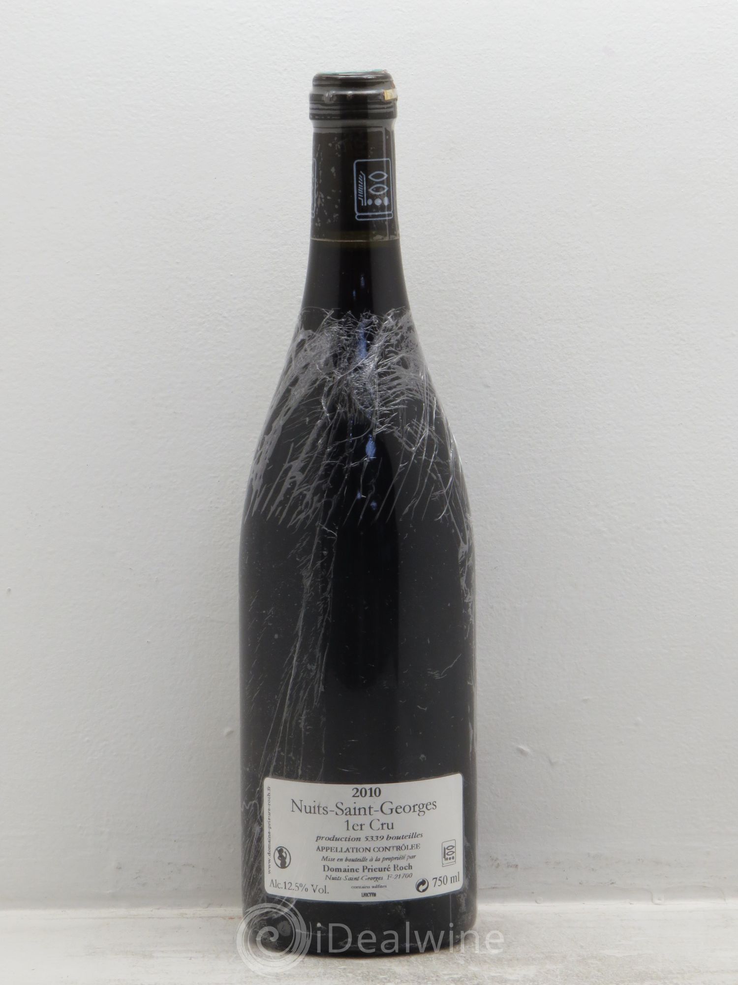 Nuits-Saint-Georges 1er Cru Vieilles Vignes Prieuré Roch (sans prix de réserve) 2010 - Lot de 1 bouteille - 1