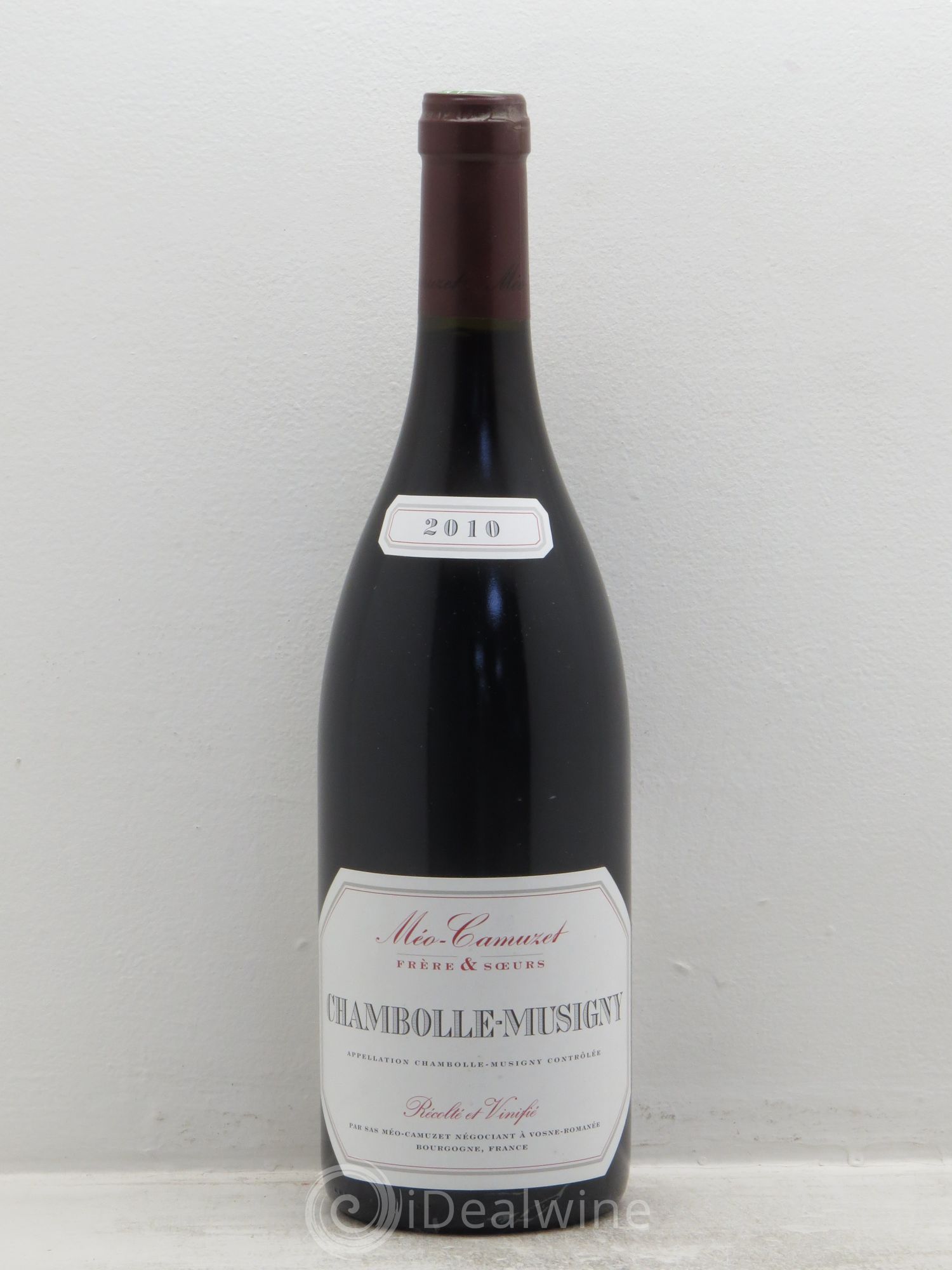 Chambolle-Musigny Méo-Camuzet (Domaine) (sans prix de réserve) 2010 - Lot de 1 bouteille - 0