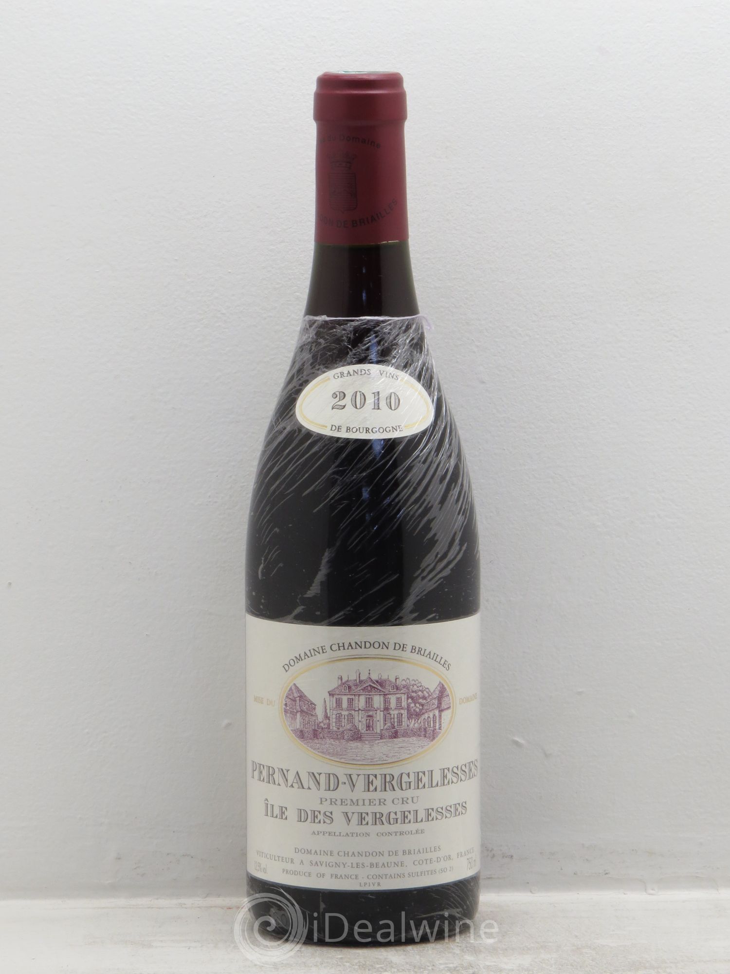 Pernand-Vergelesses 1er Cru (sans prix de réserve) 2010 - Lot de 1 bouteille - 0