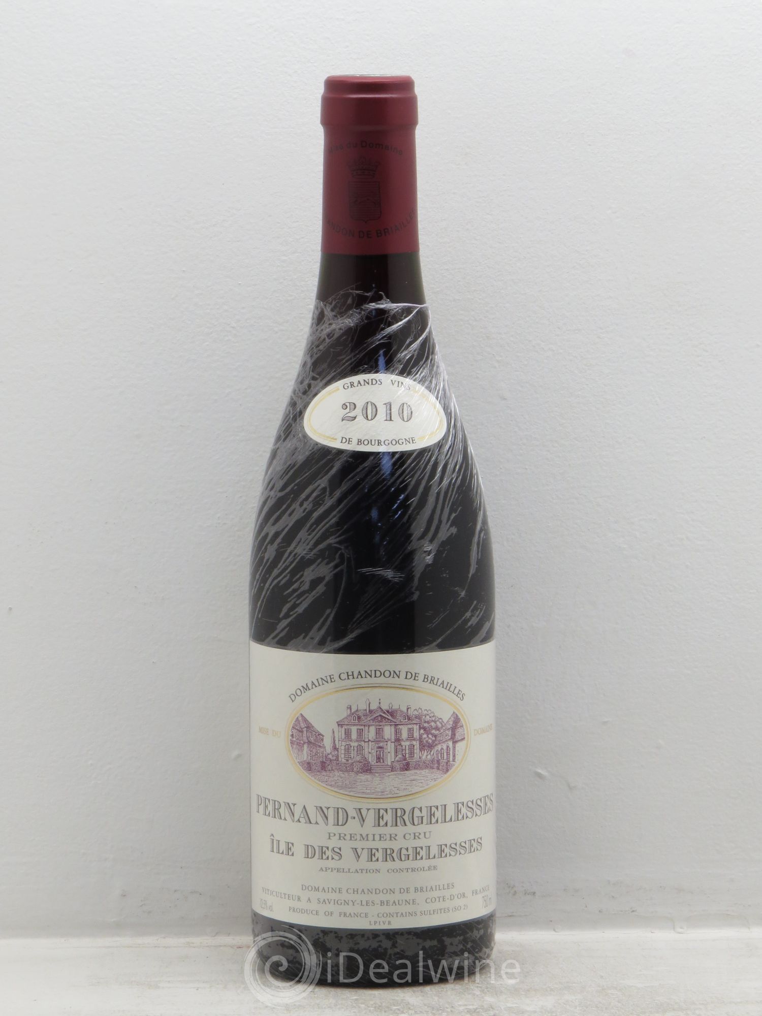 Pernand-Vergelesses 1er Cru (sans prix de réserve) 2010 - Lot de 1 bouteille - 0