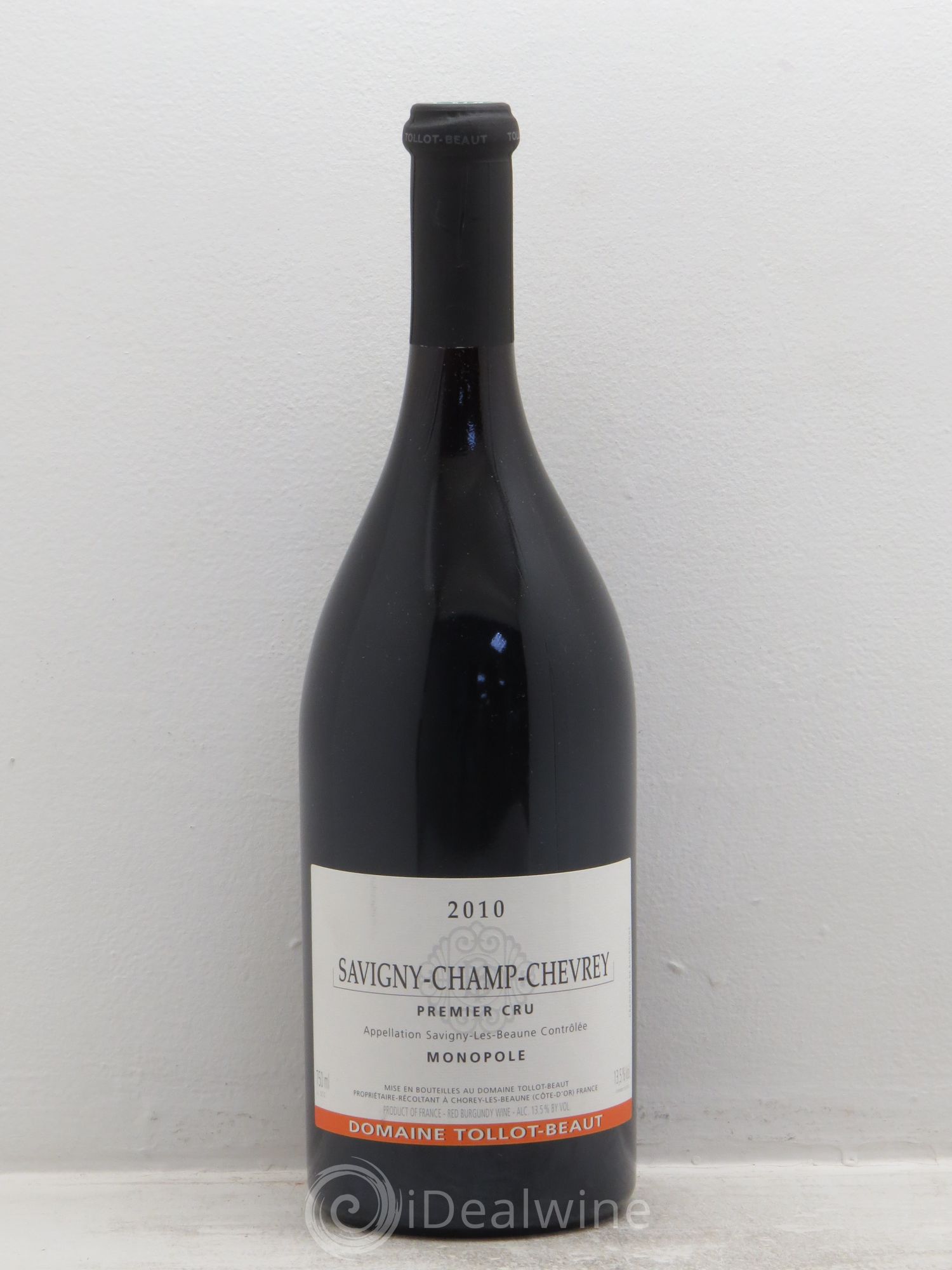 Savigny-lès-Beaune 1er Cru Champ Chevrey - Domaine Tollot-Beau (sans prix de réserve) 2010 - Posten von 1 Flasche - 0