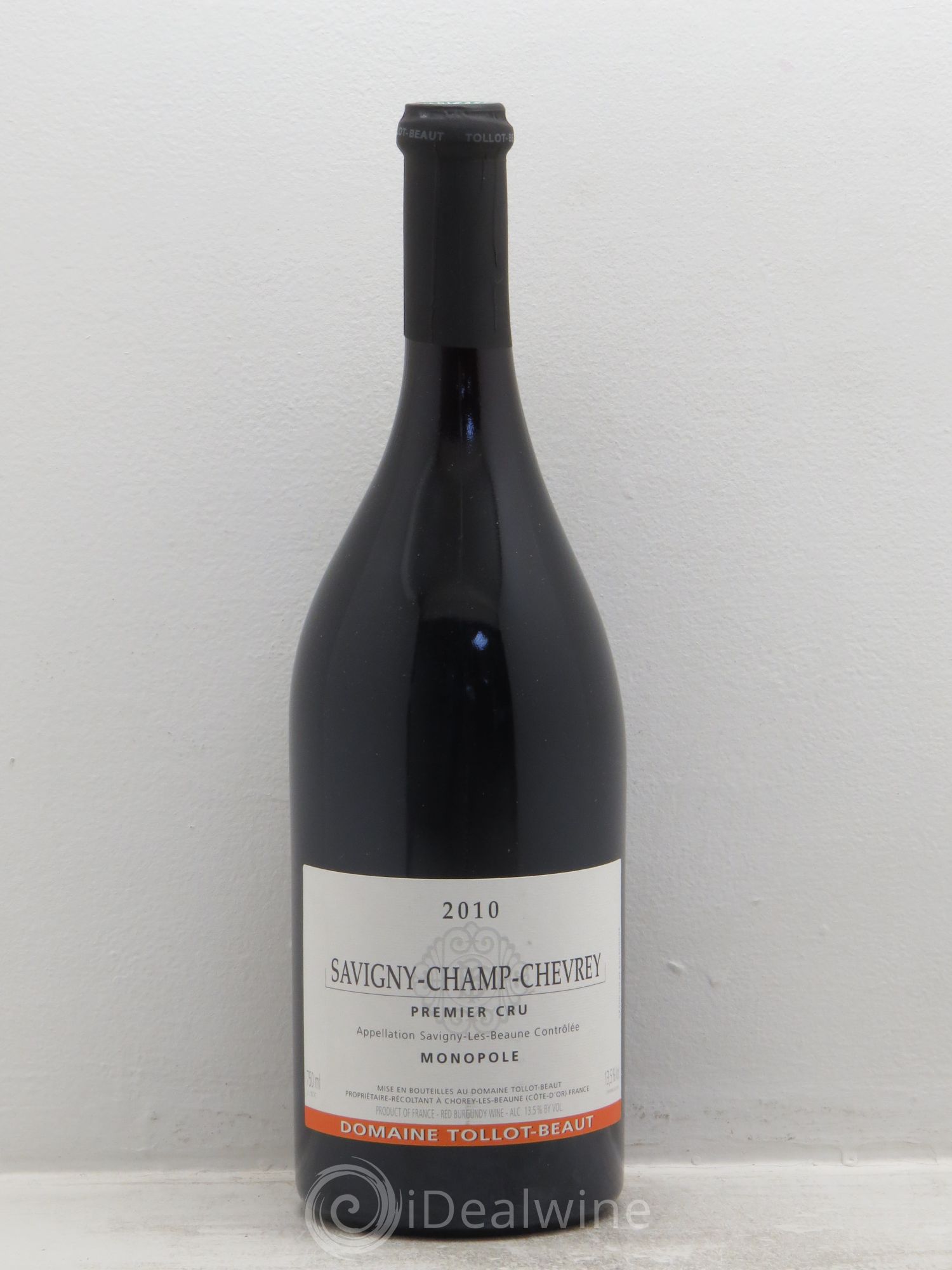 Savigny-lès-Beaune 1er Cru Champ Chevrey - Domaine Tollot-Beau (sans prix de réserve) 2010 - Posten von 1 Flasche - 0