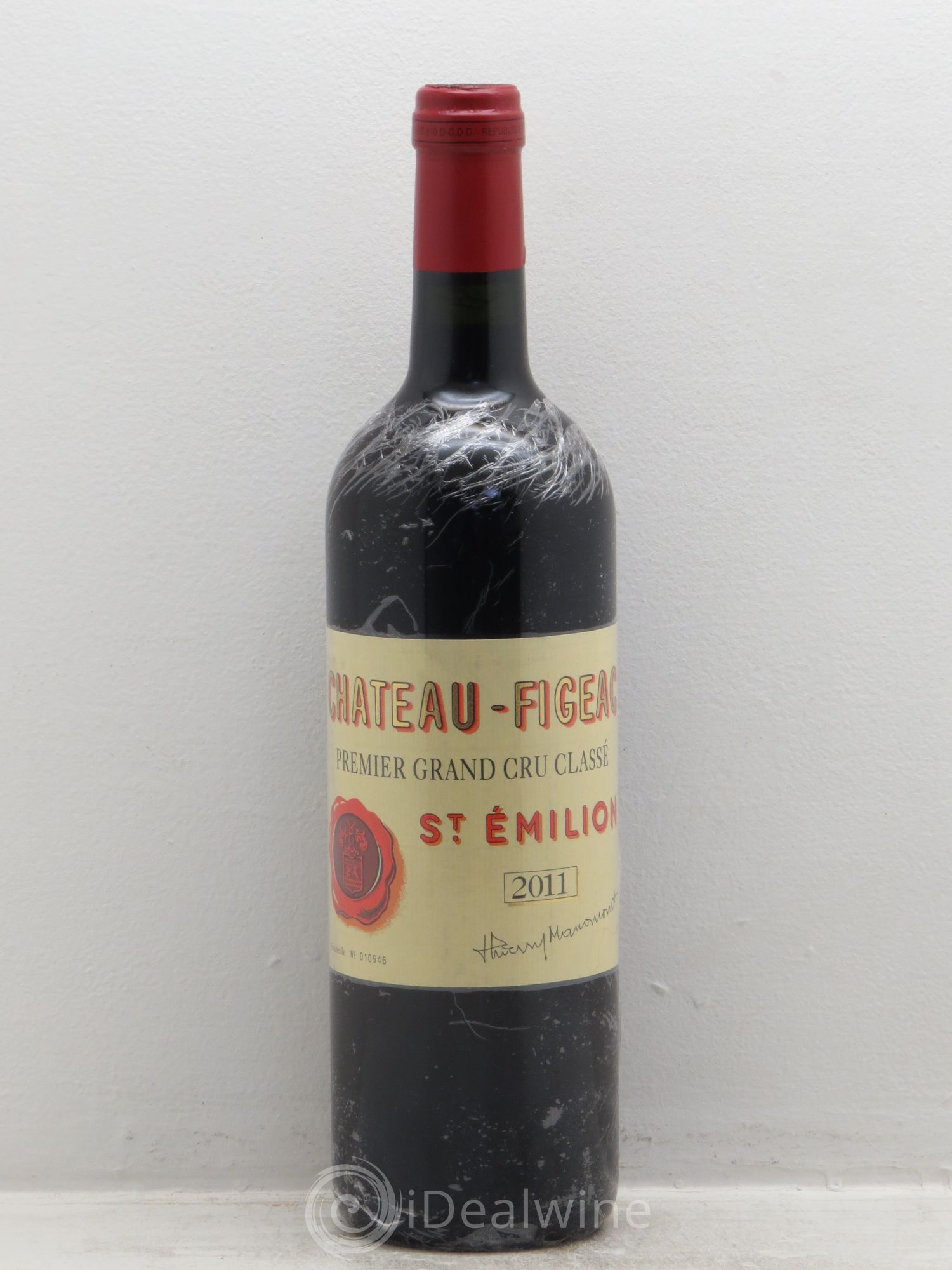 Château Figeac 1er Grand Cru Classé A (sans prix de réserve) 2011 - Lot de 1 bouteille - 0