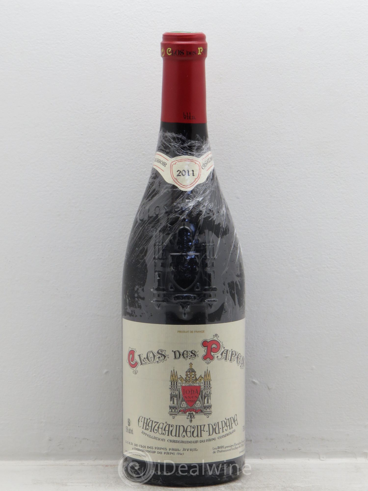 Châteauneuf-du-Pape Clos des Papes - Paul Avril (sans prix de réserve) 2011 - Lot de 1 bouteille - 0