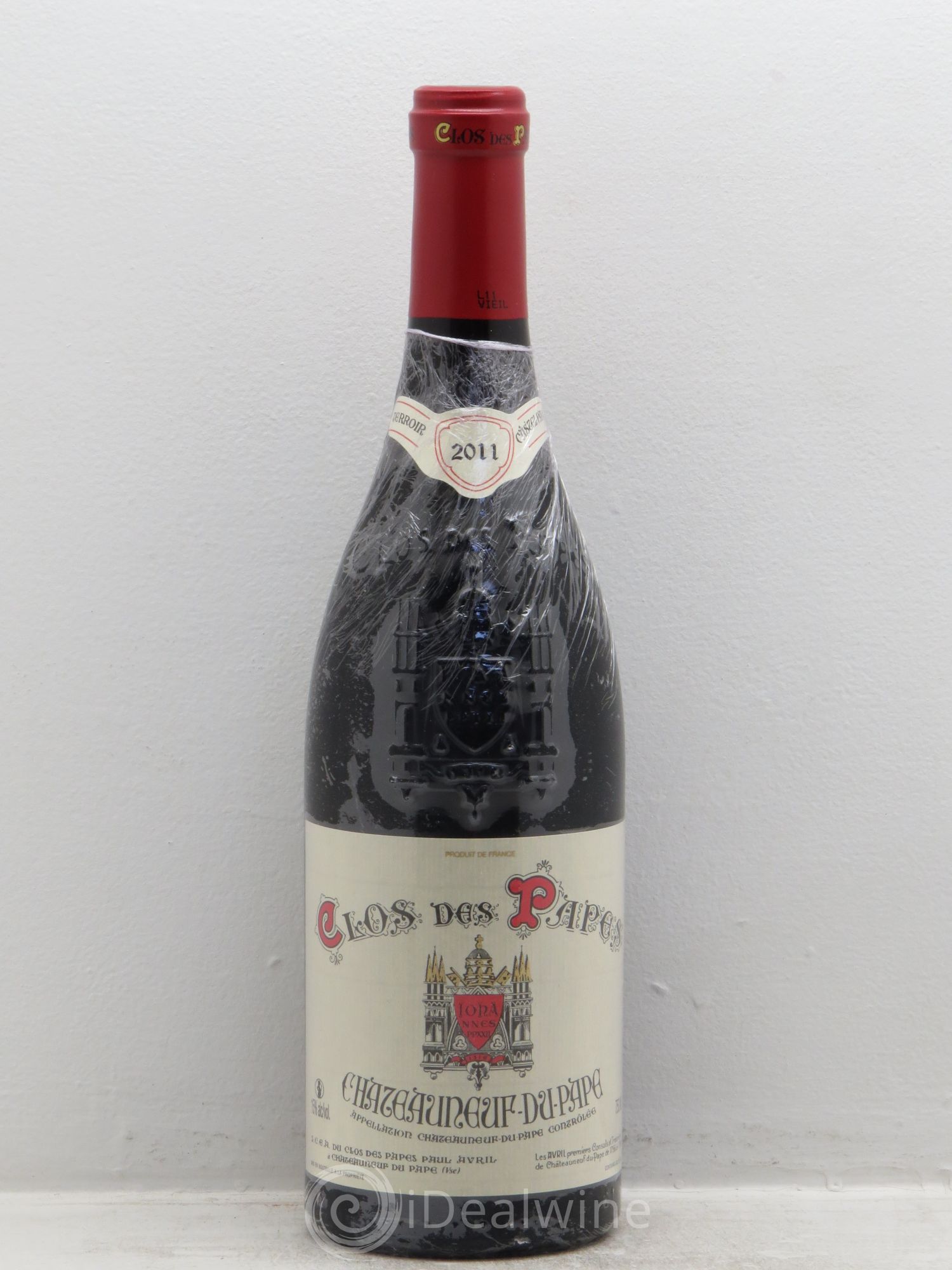 Châteauneuf-du-Pape Clos des Papes - Paul Avril (sans prix de réserve) 2011 - Lot de 1 bouteille - 0