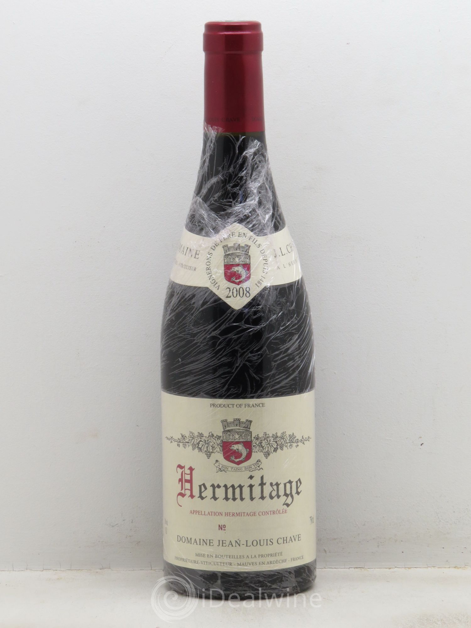 Hermitage Jean-Louis Chave 2008 - Lot de 1 bouteille - 0