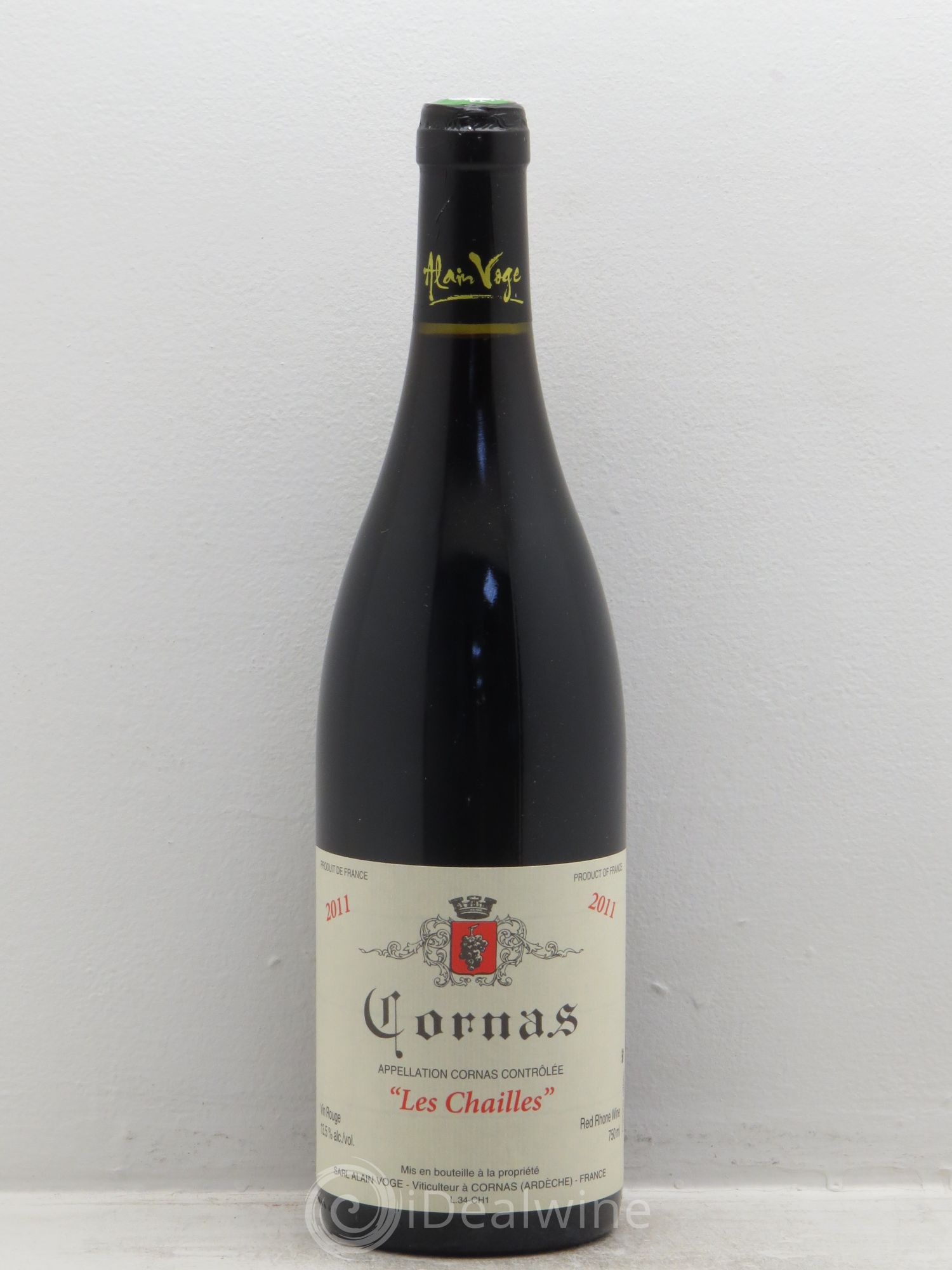 Cornas Les Chailles Alain Voge (Domaine) (sans prix de réserve) 2011 - Lot de 1 bouteille - 0