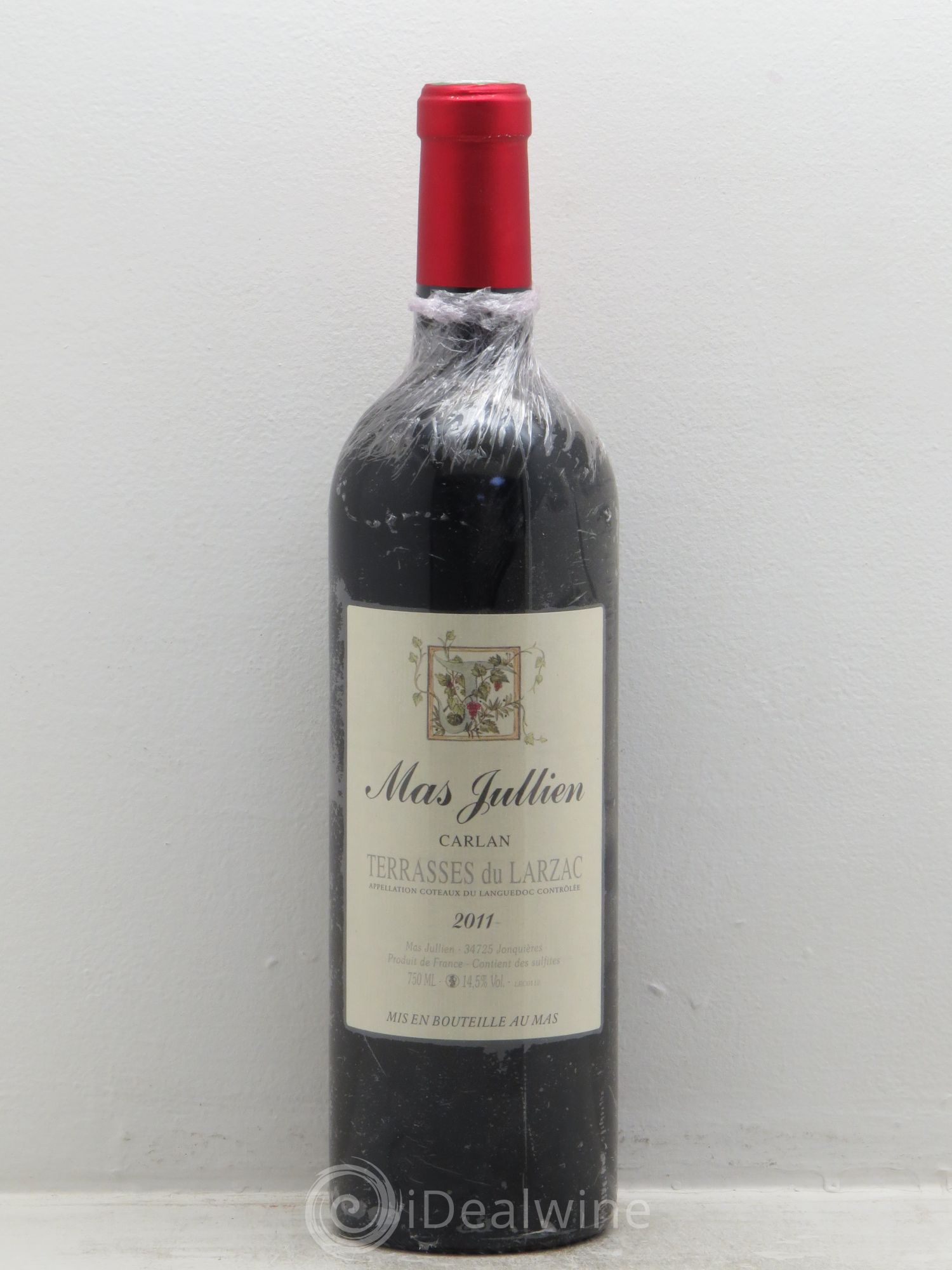 Terrasses du Larzac Mas Jullien Carlan Olivier Jullien (sans prix de réserve) 2011 - Lot de 1 bouteille - 0