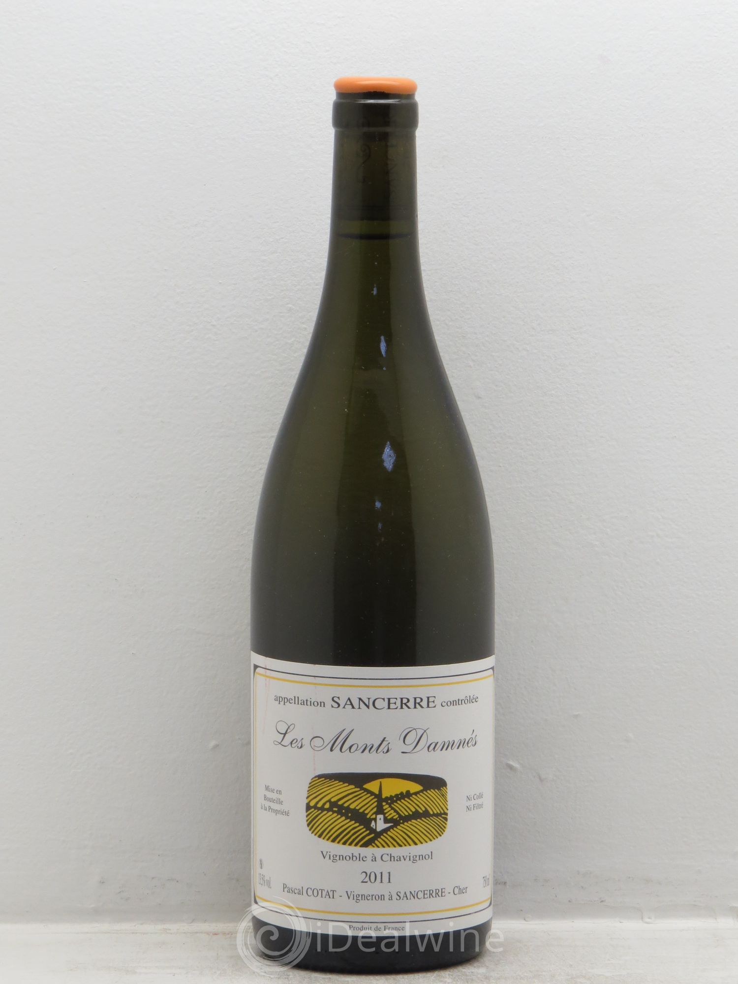 Sancerre Les Monts Damnés - Pascal Cotat (sans prix de réserve) 2011 - Posten von 1 Flasche - 0