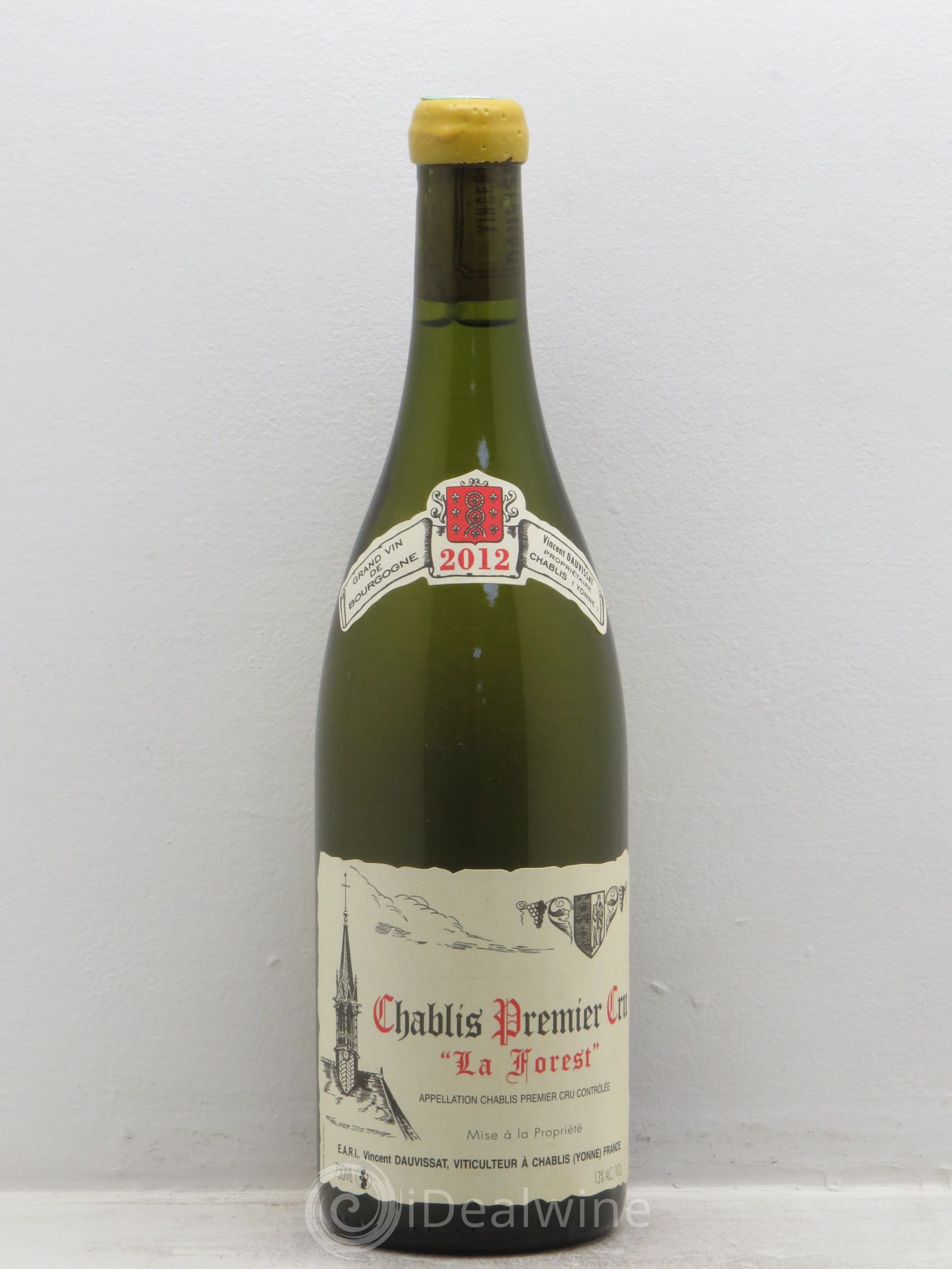 Chablis 1er Cru La Forest Vincent Dauvissat (Domaine) (sans prix de réserve) 2012 - Lot de 1 bouteille - 0