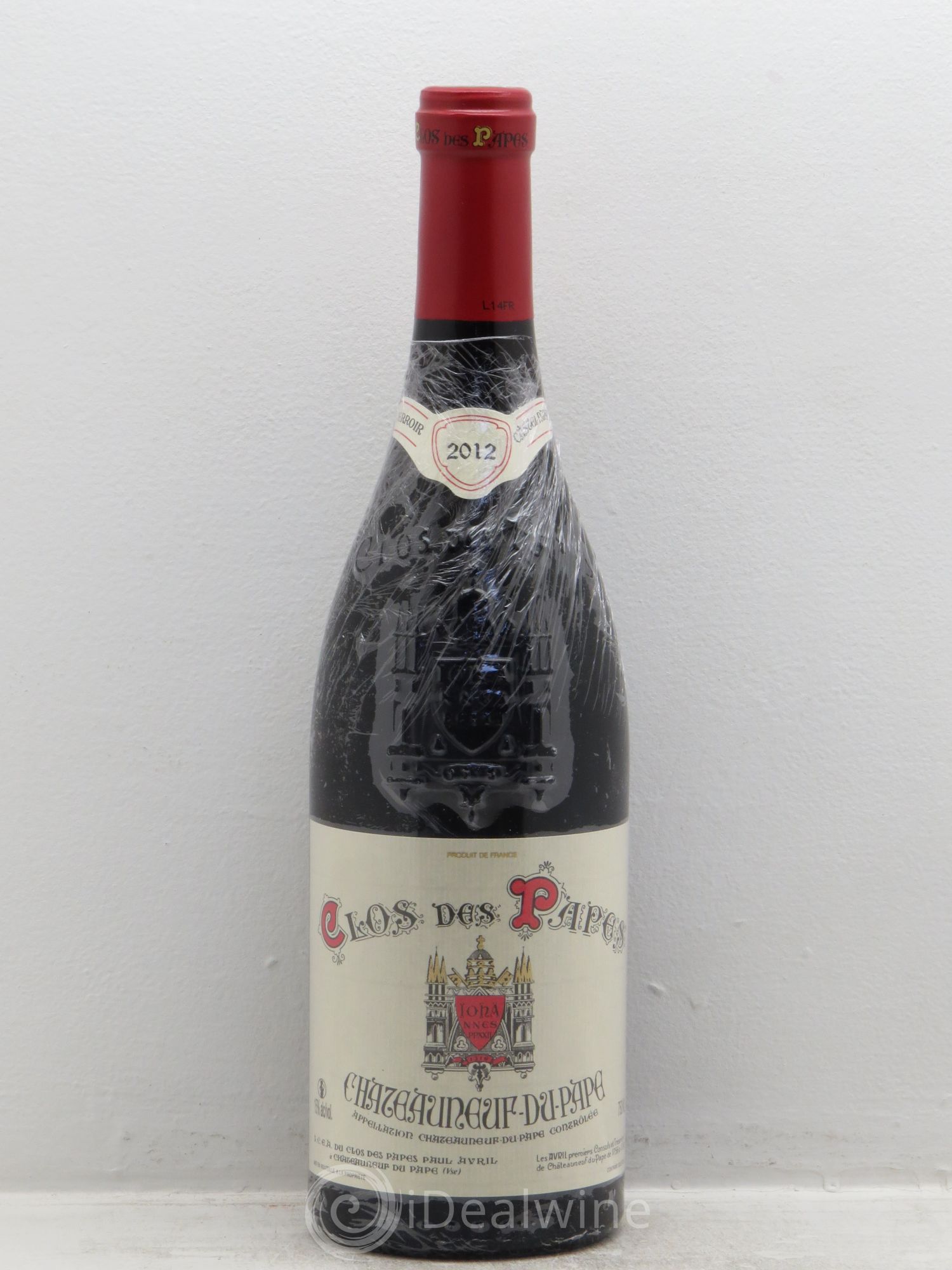 Châteauneuf-du-Pape Clos des Papes - Paul Avril (sans prix de réserve) 2012 - Lot de 1 bouteille - 0