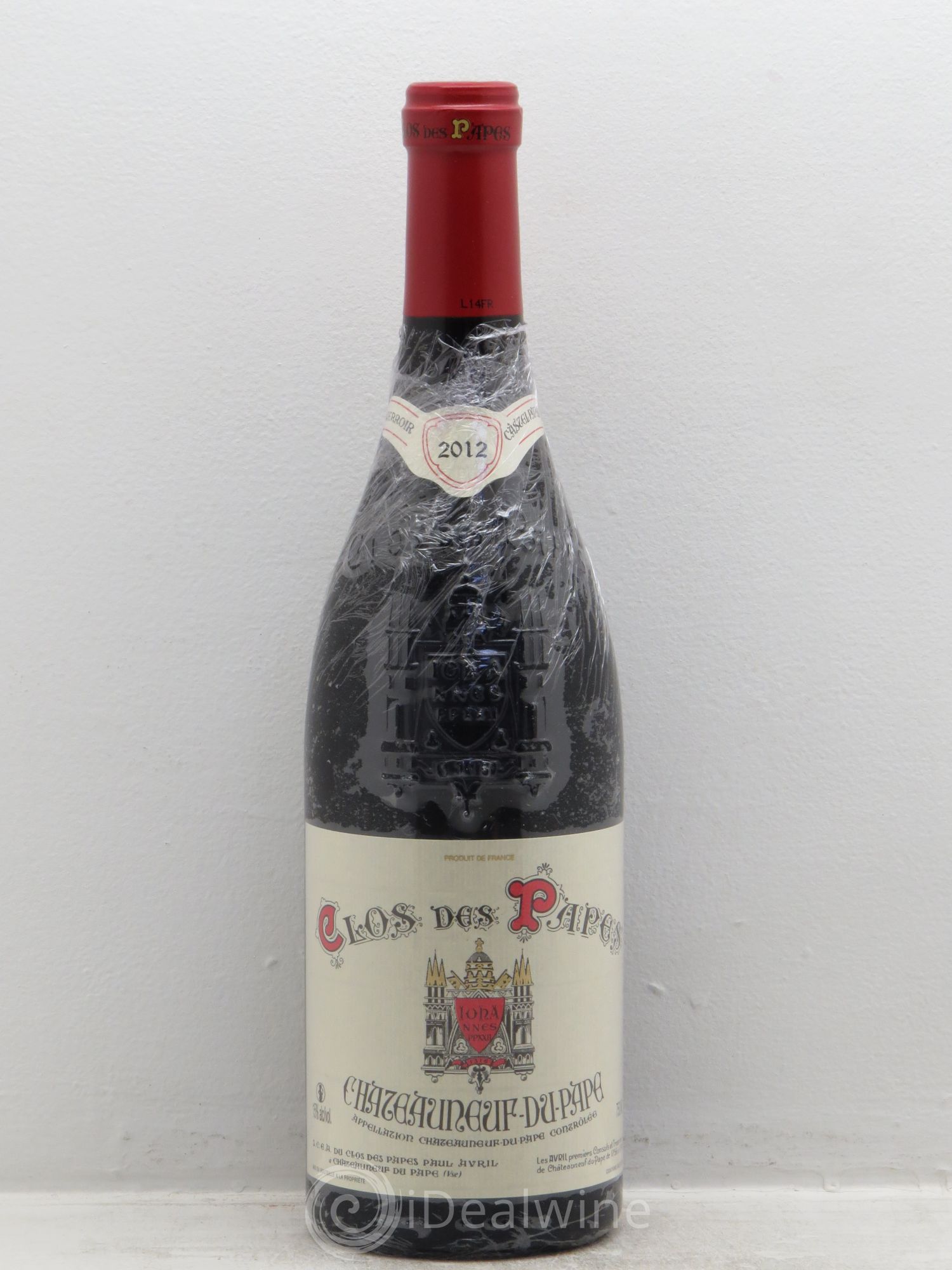 Châteauneuf-du-Pape Clos des Papes - Paul Avril (sans prix de réserve) 2012 - Lot de 1 bouteille - 0