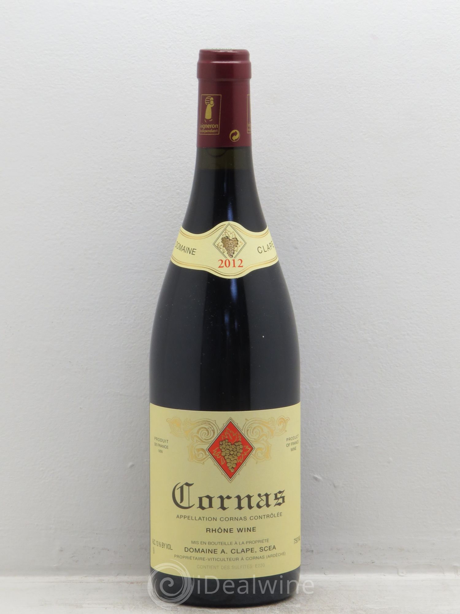 Cornas Auguste Clape (sans prix de réserve) 2012 - Lot de 1 bouteille - 0
