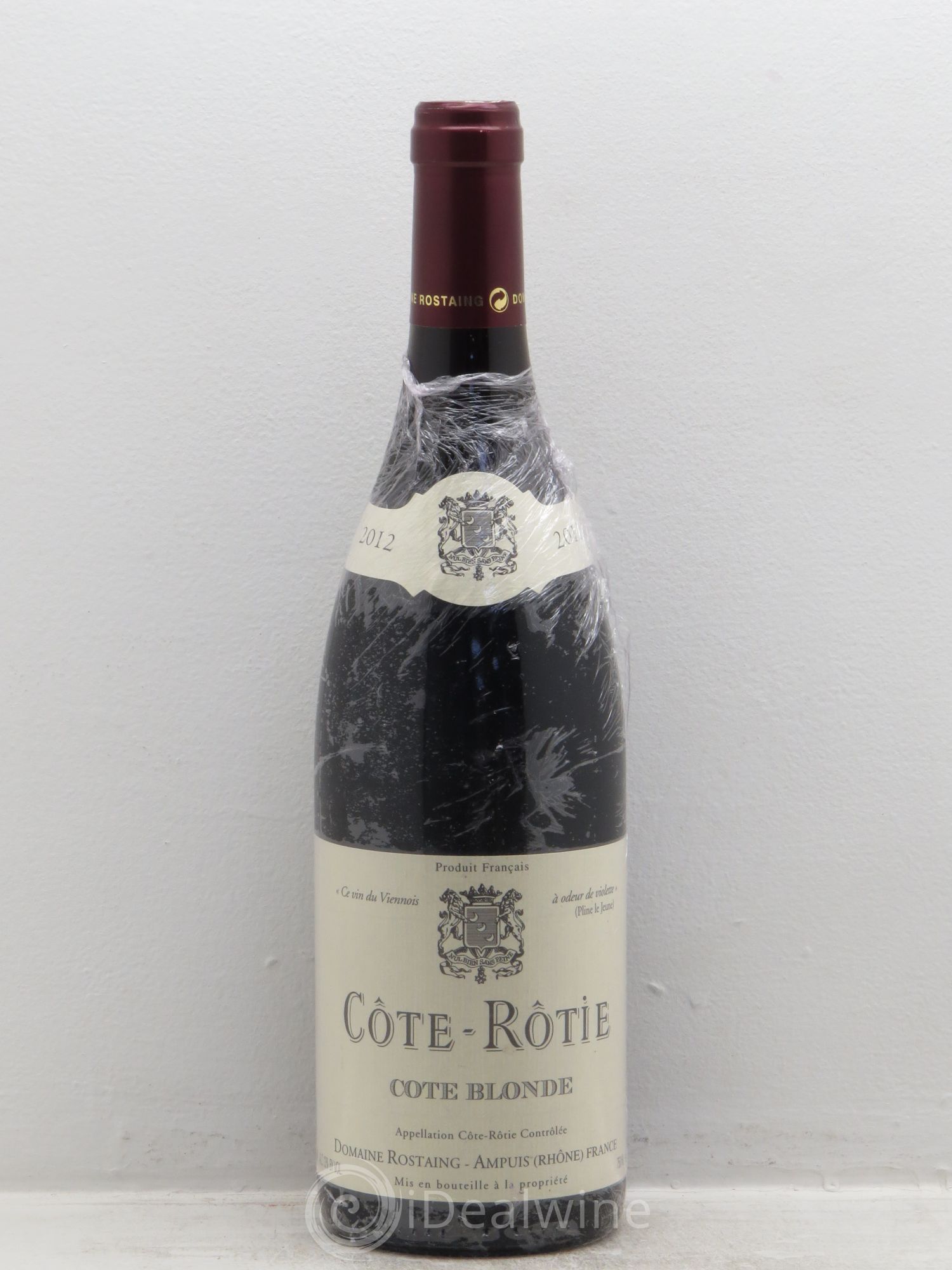 Côte-Rôtie Côte Blonde René Rostaing (senza prezzo di riserva) 2012 - Lotto di 1 bottiglia - 0