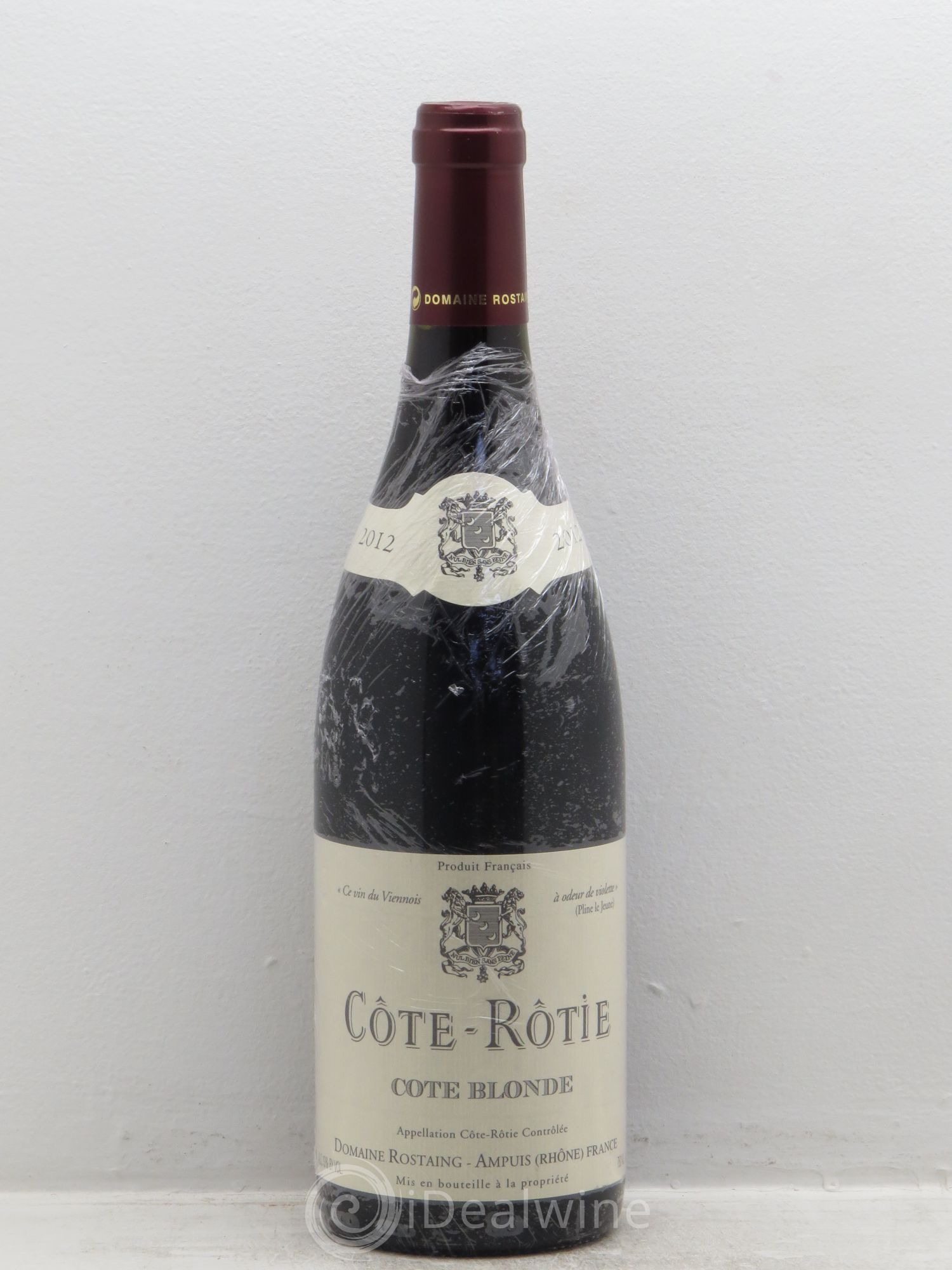 Côte-Rôtie Côte Blonde René Rostaing (sans prix de réserve) 2012 - Lot de 1 bouteille - 0