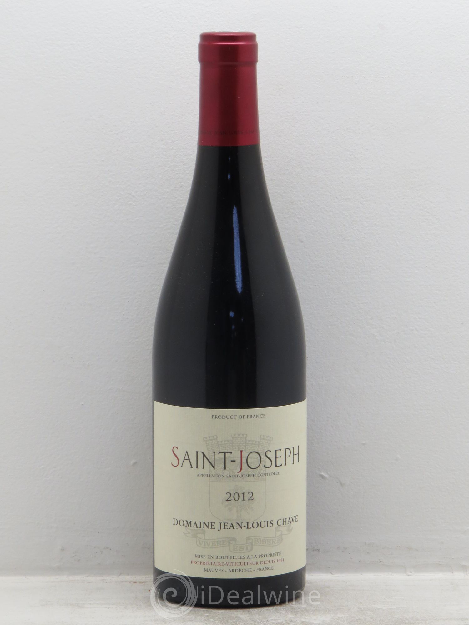 Saint-Joseph Jean-Louis Chave (sans prix de réserve) 2012 - Lot de 1 bouteille - 0