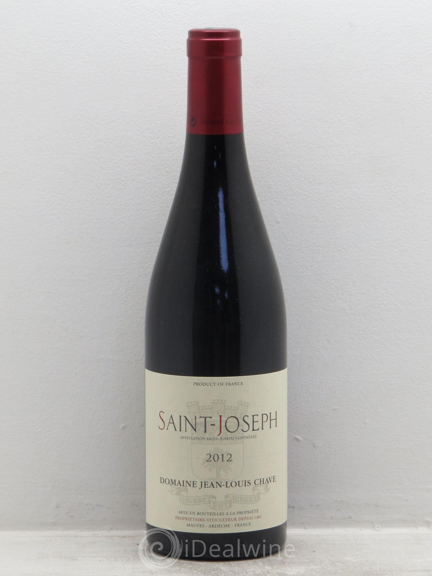 Saint-Joseph Jean-Louis Chave (sans prix de réserve) 2012 - Lot de 1 bouteille - 0