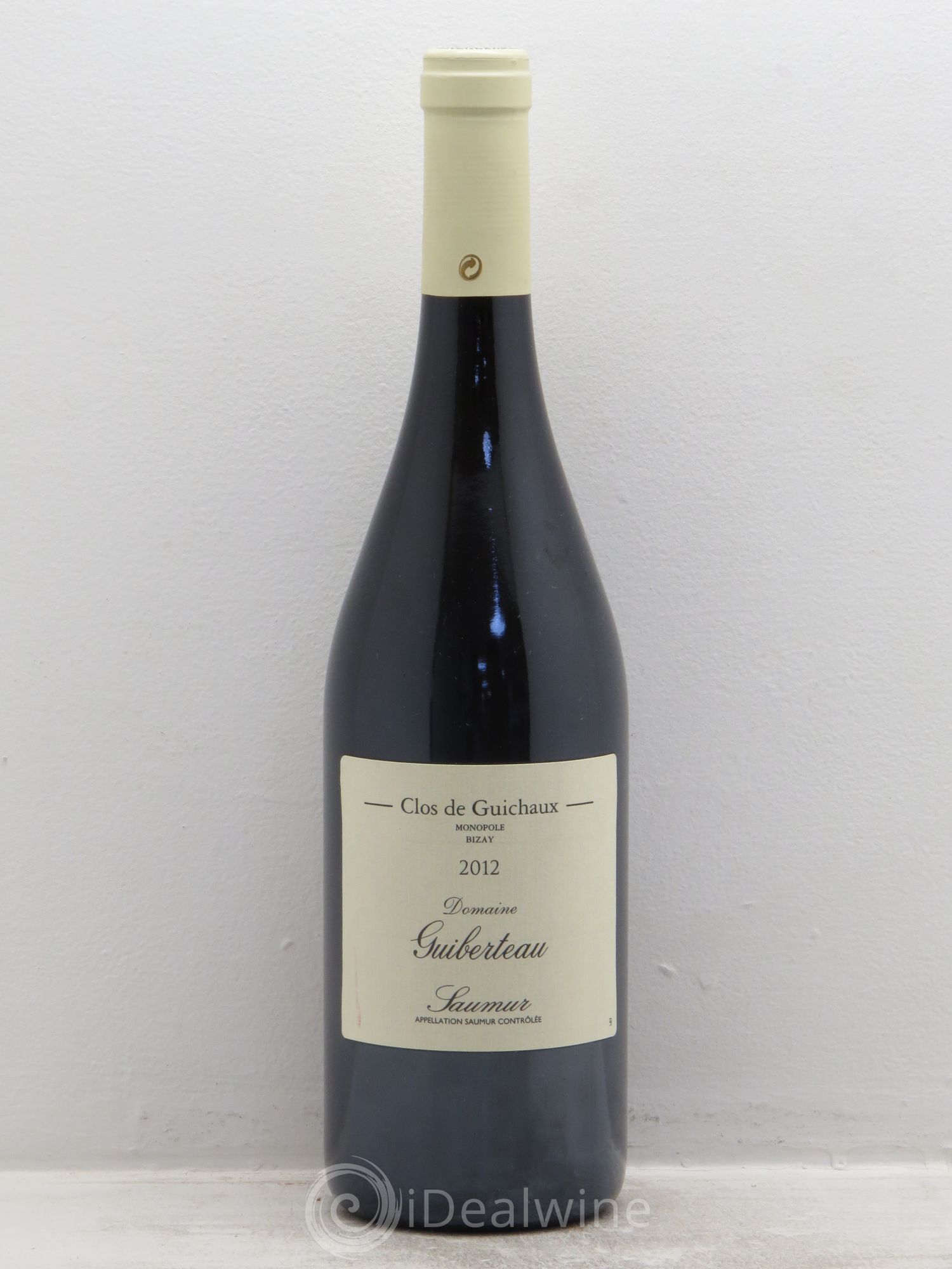 Saumur Domaine Guiberteau Clos de Guichaux (sans prix de réserve) 2012 - Posten von 1 Flasche - 0