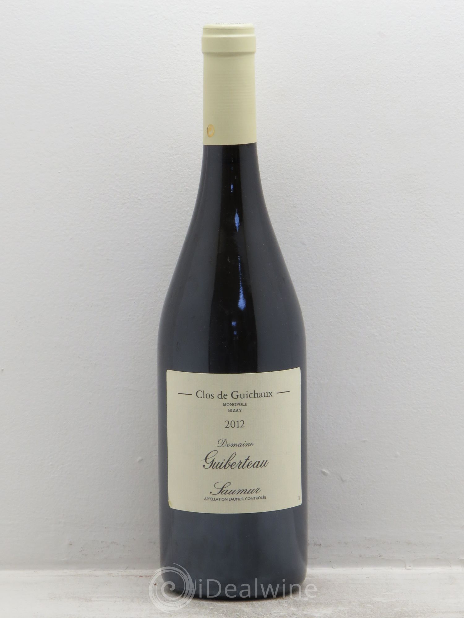 Saumur Domaine Guiberteau Clos de Guichaux (sans prix de réserve) 2012 - Posten von 1 Flasche - 0