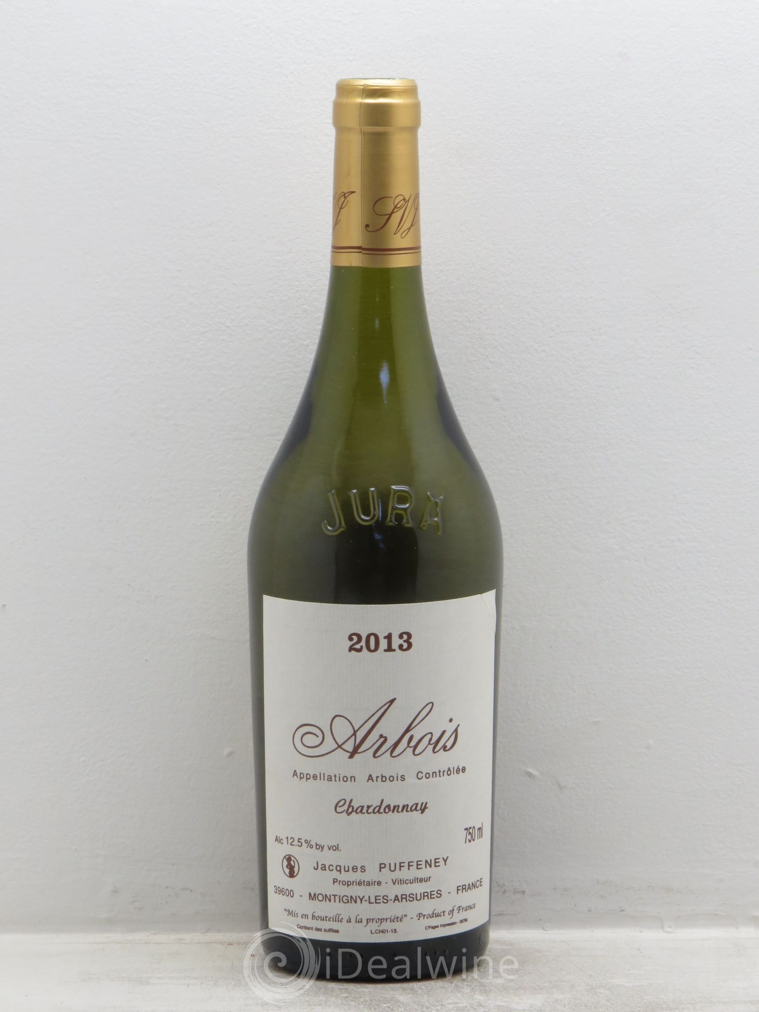 Arbois Chardonnay Puffeney (sans prix de réserve) 2013 - Posten von 1 Flasche - 0