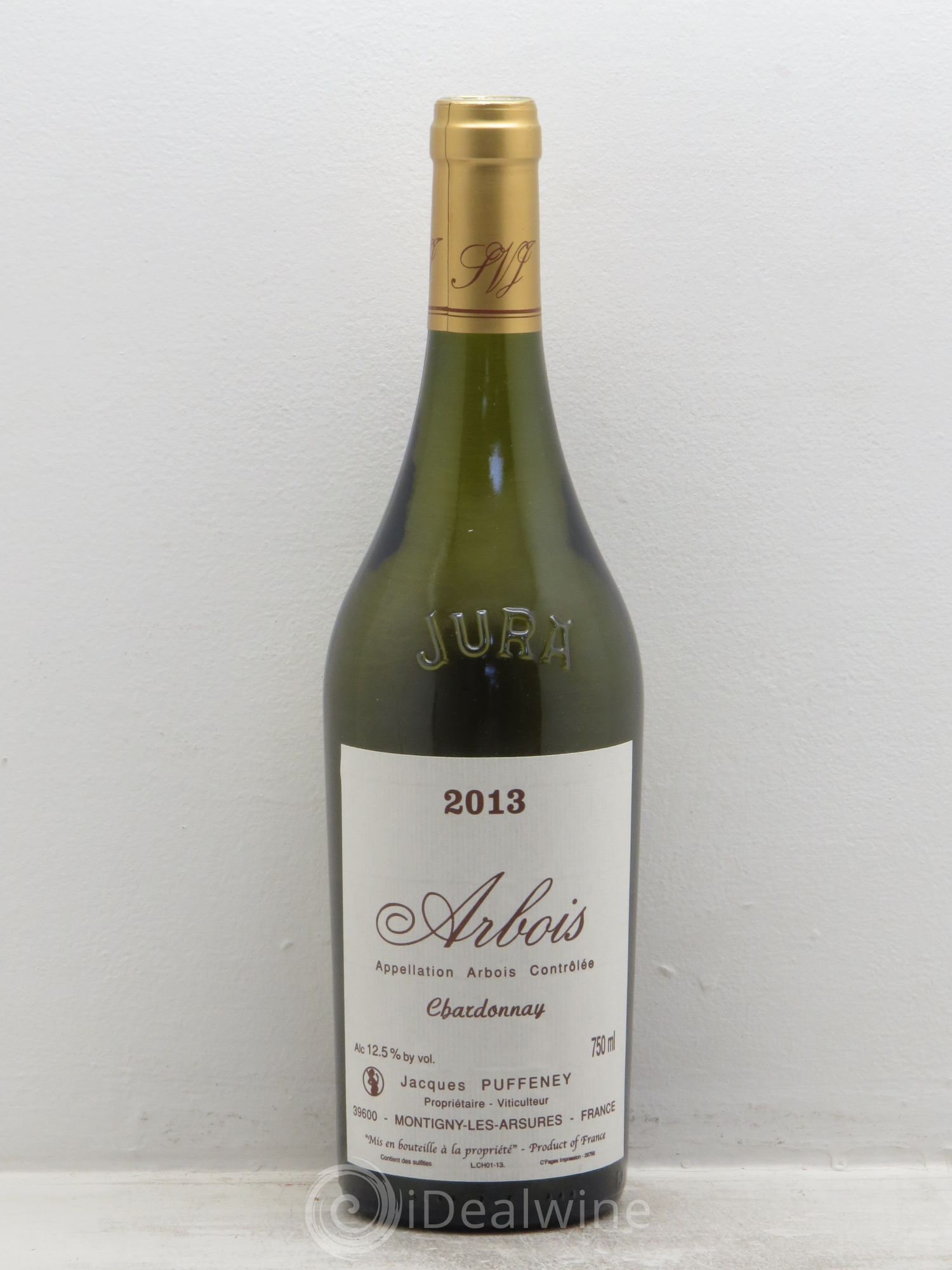 Arbois Chardonnay Puffeney (sans prix de réserve) 2013 - Posten von 1 Flasche - 0