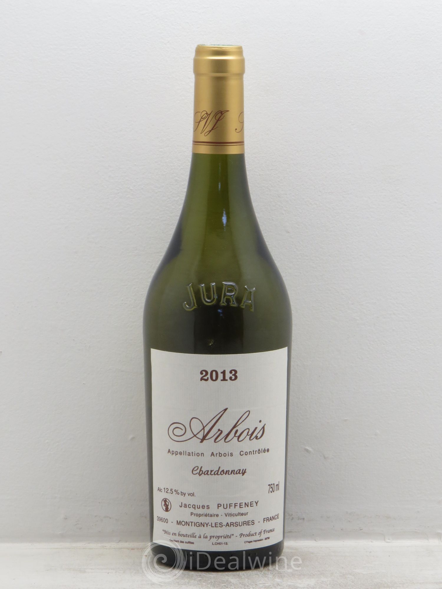 Arbois Chardonnay Puffeney (sans prix de réserve) 2013 - Posten von 1 Flasche - 0