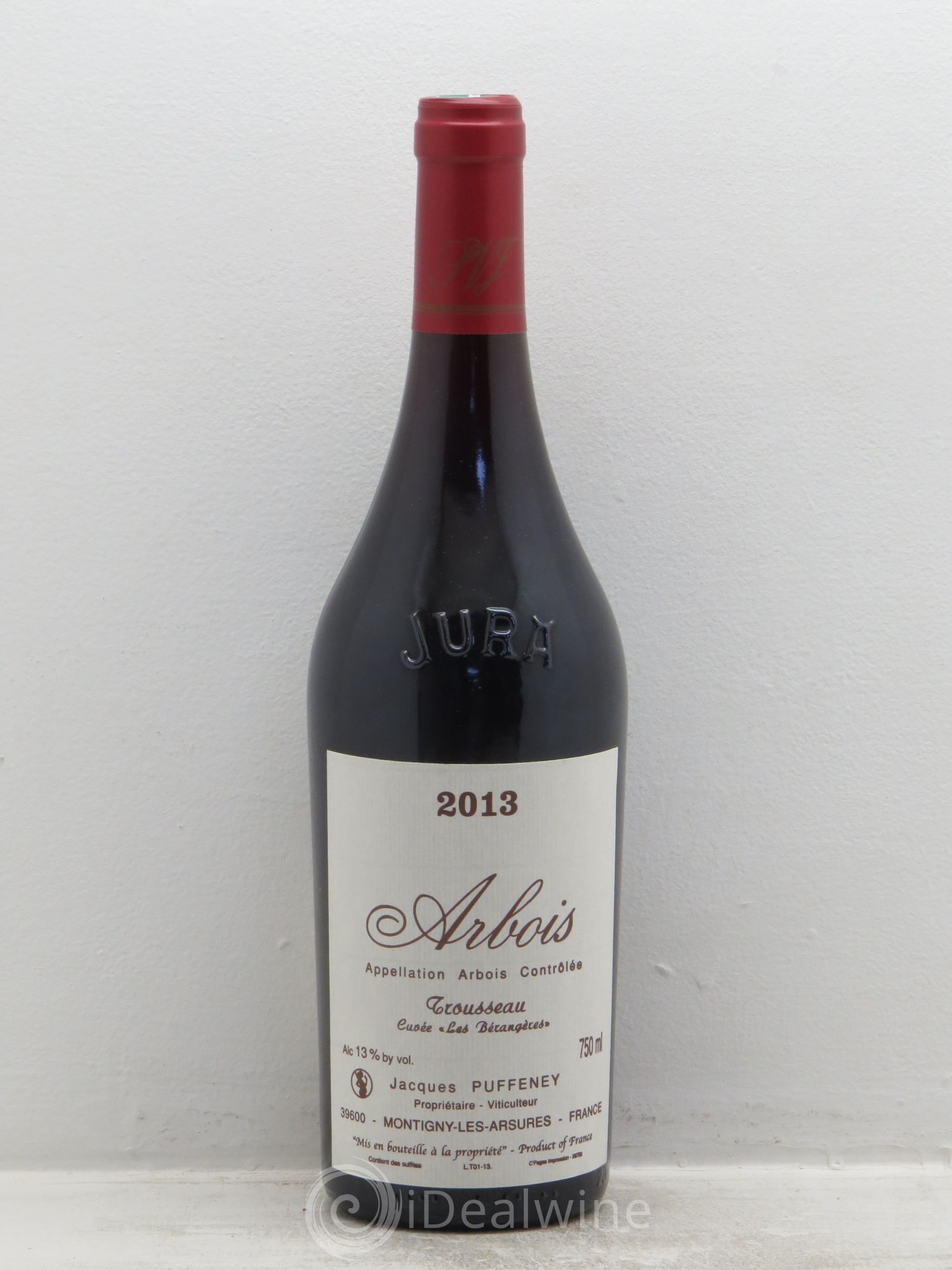 Arbois Trousseau Cuvée les bérangères Puffeney (sans prix de réserve) 2013 - Posten von 1 Flasche - 0