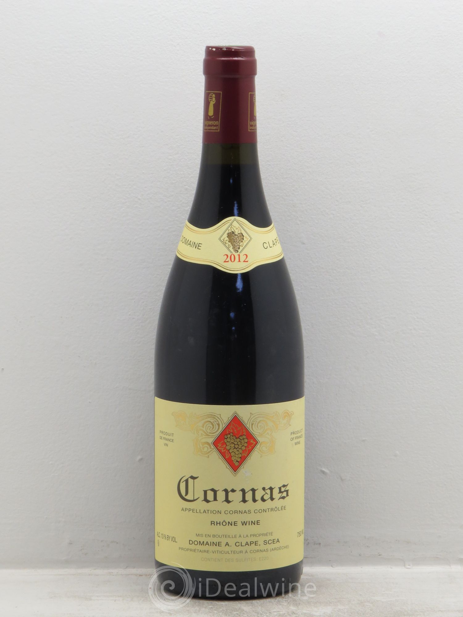 Cornas Auguste Clape (sans prix de réserve) 2013 - Lot de 1 bouteille - 0