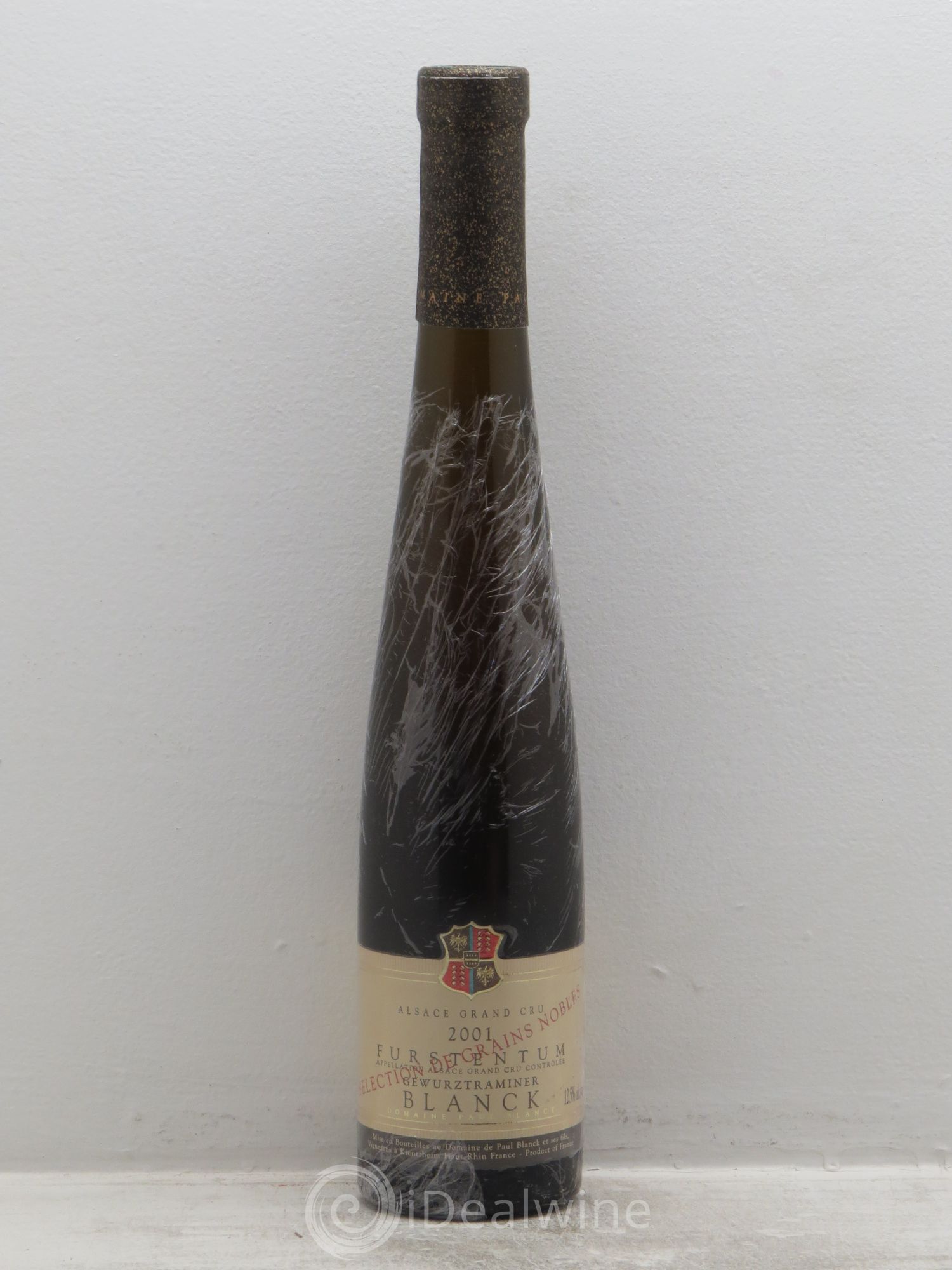 Gewurztraminer Sélection de Grains Nobles Furstentum - Paul Blanck (sans prix de réserve) 2001 - Posten von 1 Demi-Flasche - 0