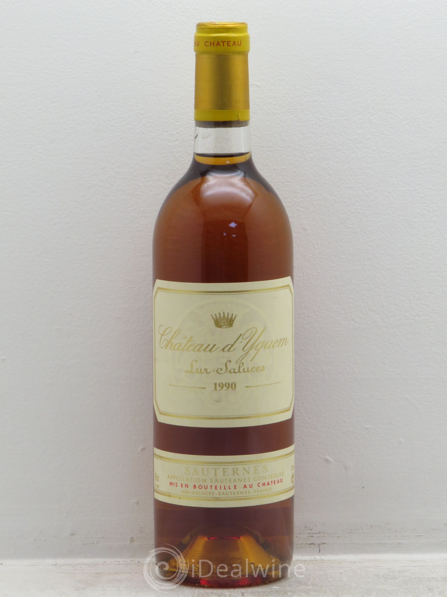 Château d' Yquem 1er Cru Classé Supérieur (senza prezzo di riserva) 1990 - Lotto di 1 bottiglia - 0