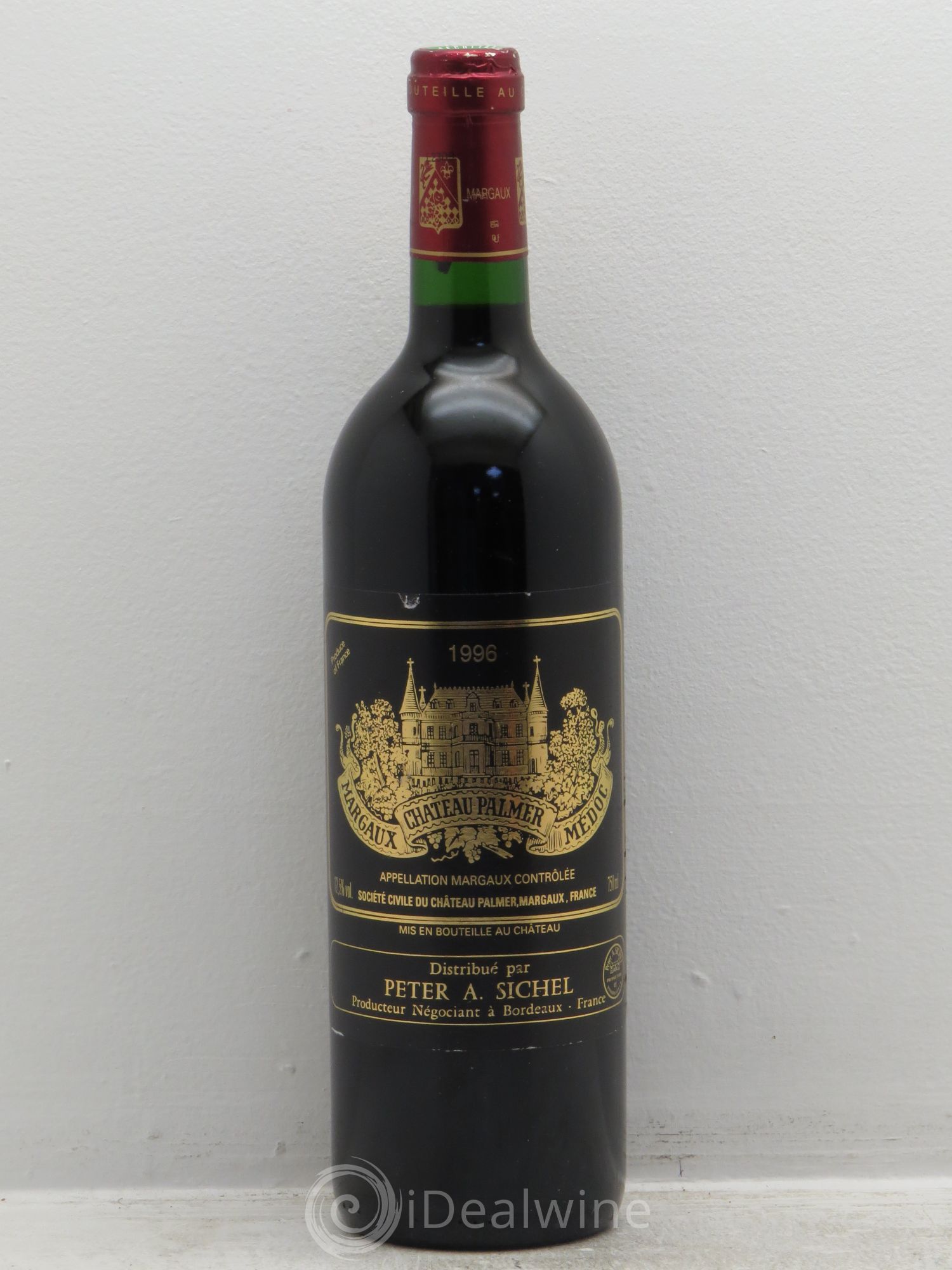 Château Palmer 3ème Grand Cru Classé (sans prix de réserve) 1996 - Lot de 1 bouteille - 0