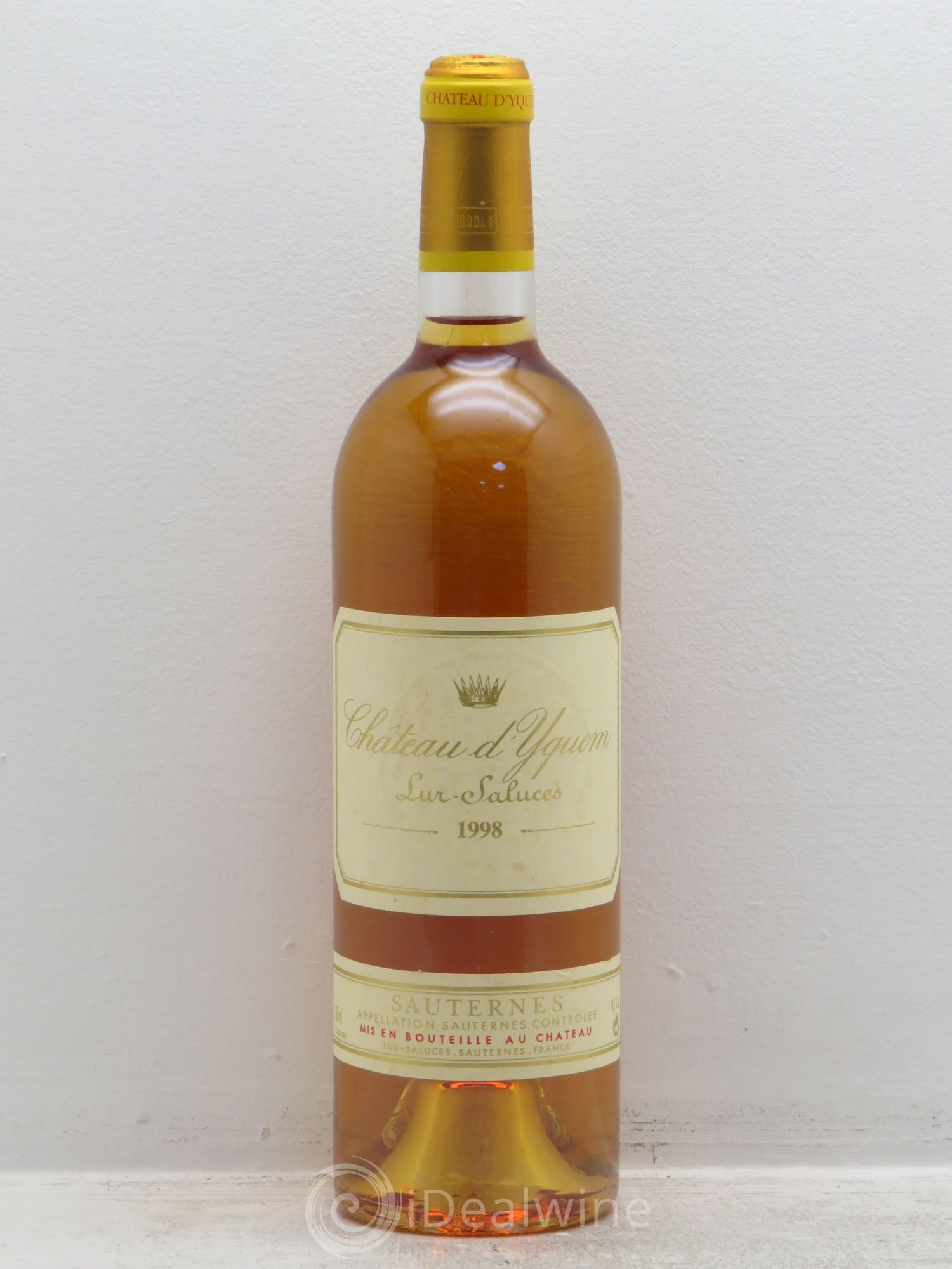 Château d' Yquem 1er Cru Classé Supérieur (senza prezzo di riserva) 1998 - Lotto di 1 bottiglia - 0