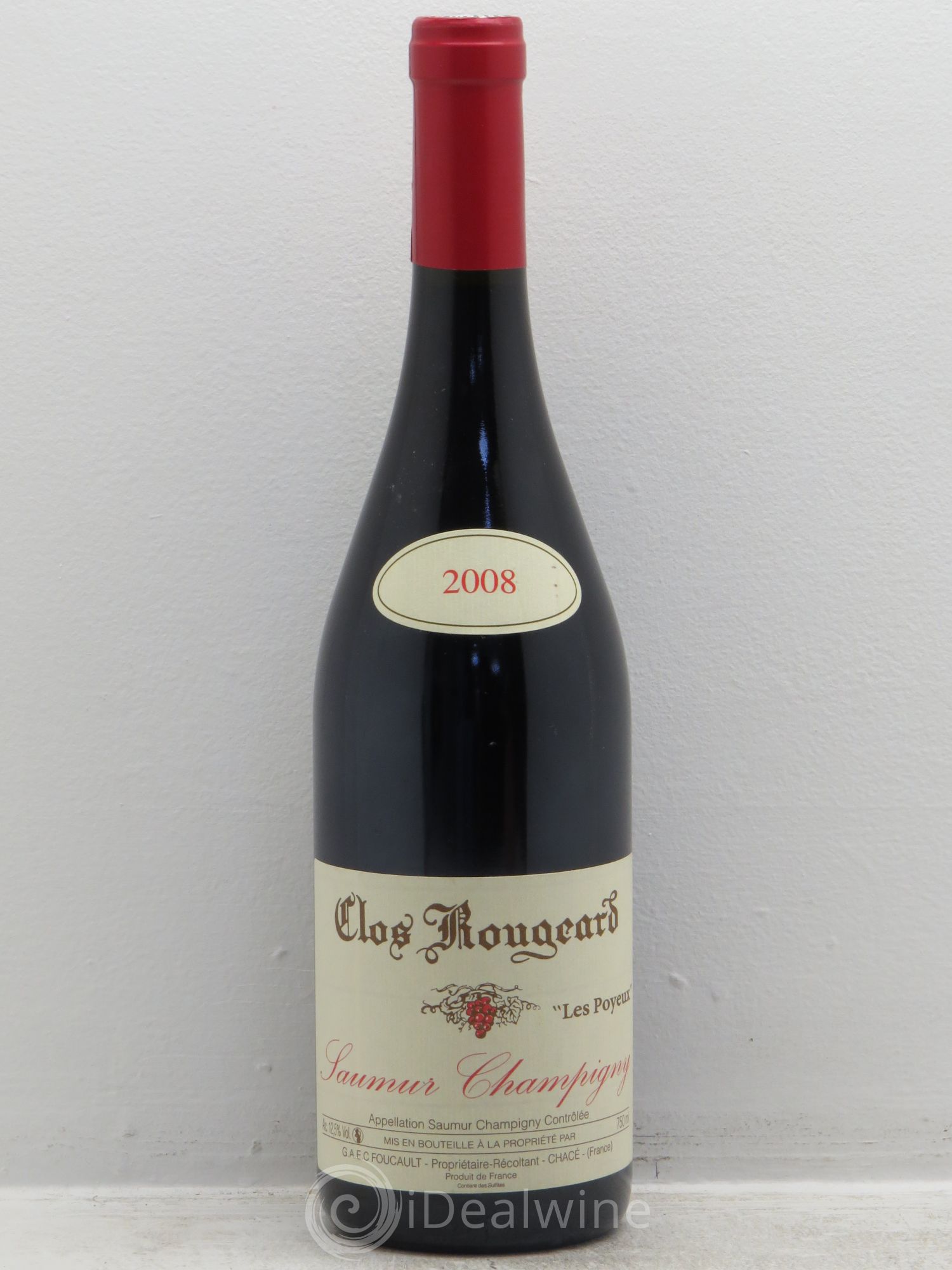 Saumur-Champigny Les Poyeux Clos Rougeard (sans prix de réserve) 2008 - Lot de 1 bouteille - 0