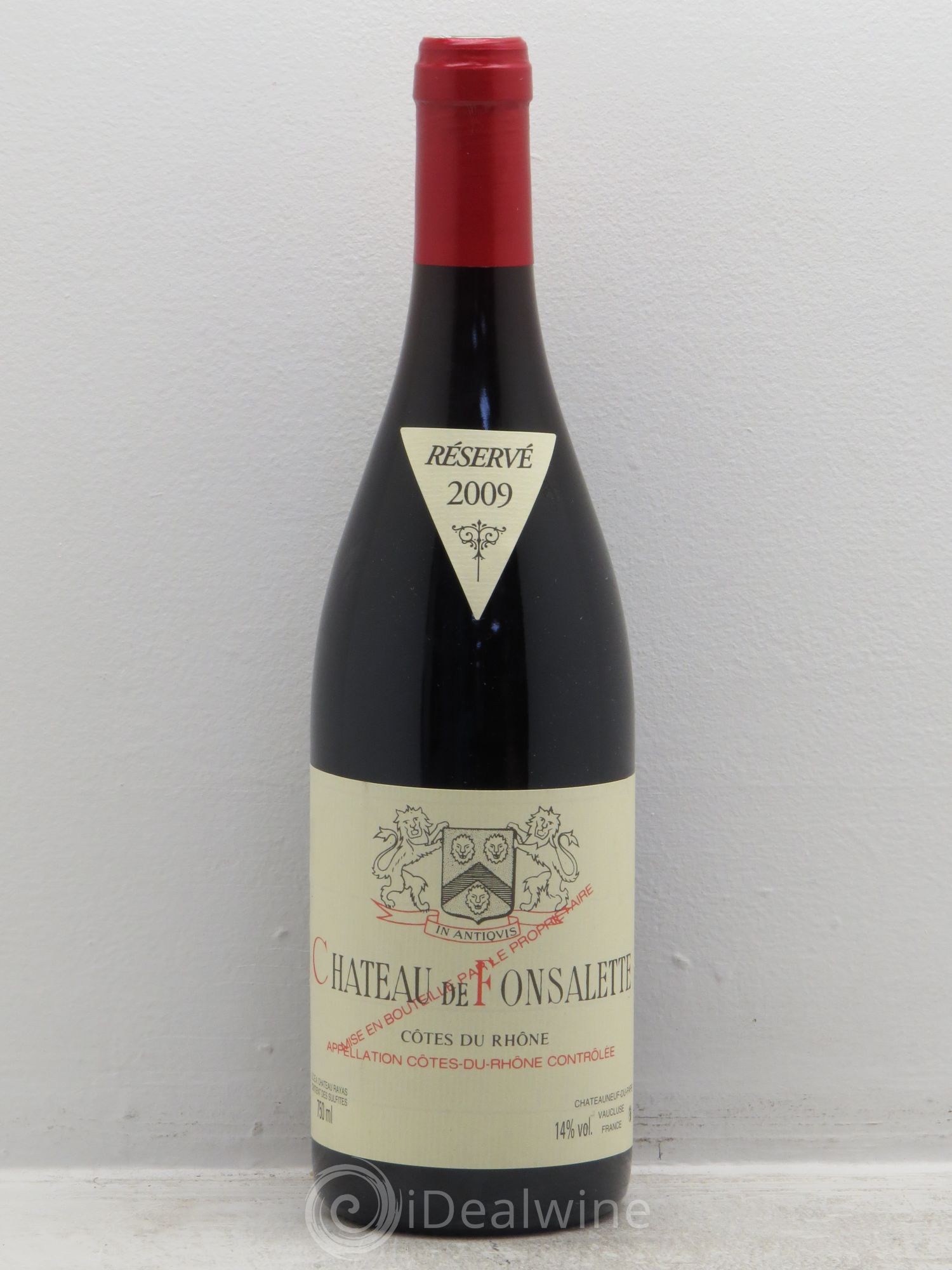 Côtes-du-Rhône Château de Fonsalette Emmanuel Reynaud (sans prix de réserve) 2009 - Lot de 1 bouteille - 0