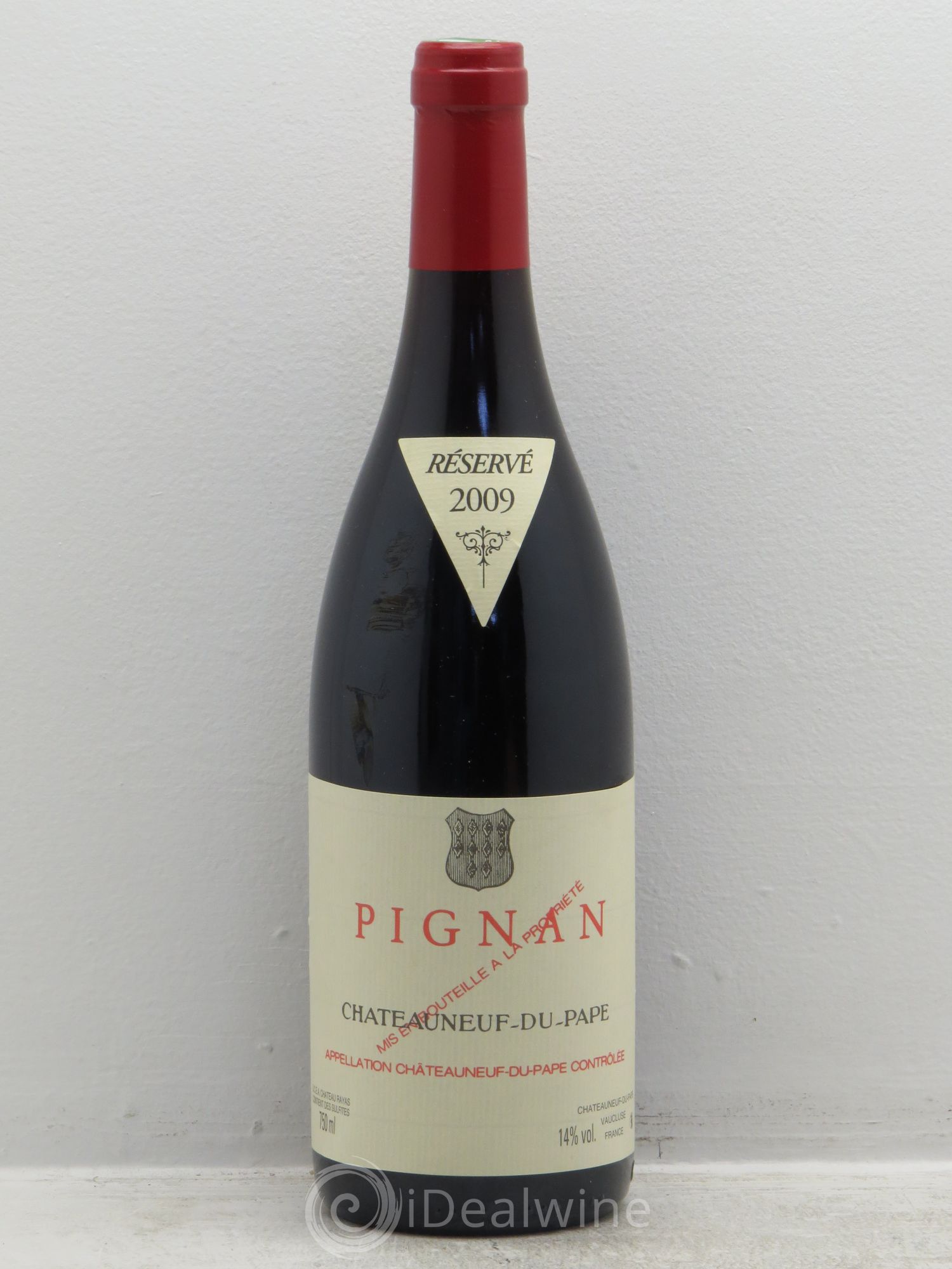 Châteauneuf-du-Pape Pignan Emmanuel Reynaud 2009 - Lot de 1 bouteille - 0