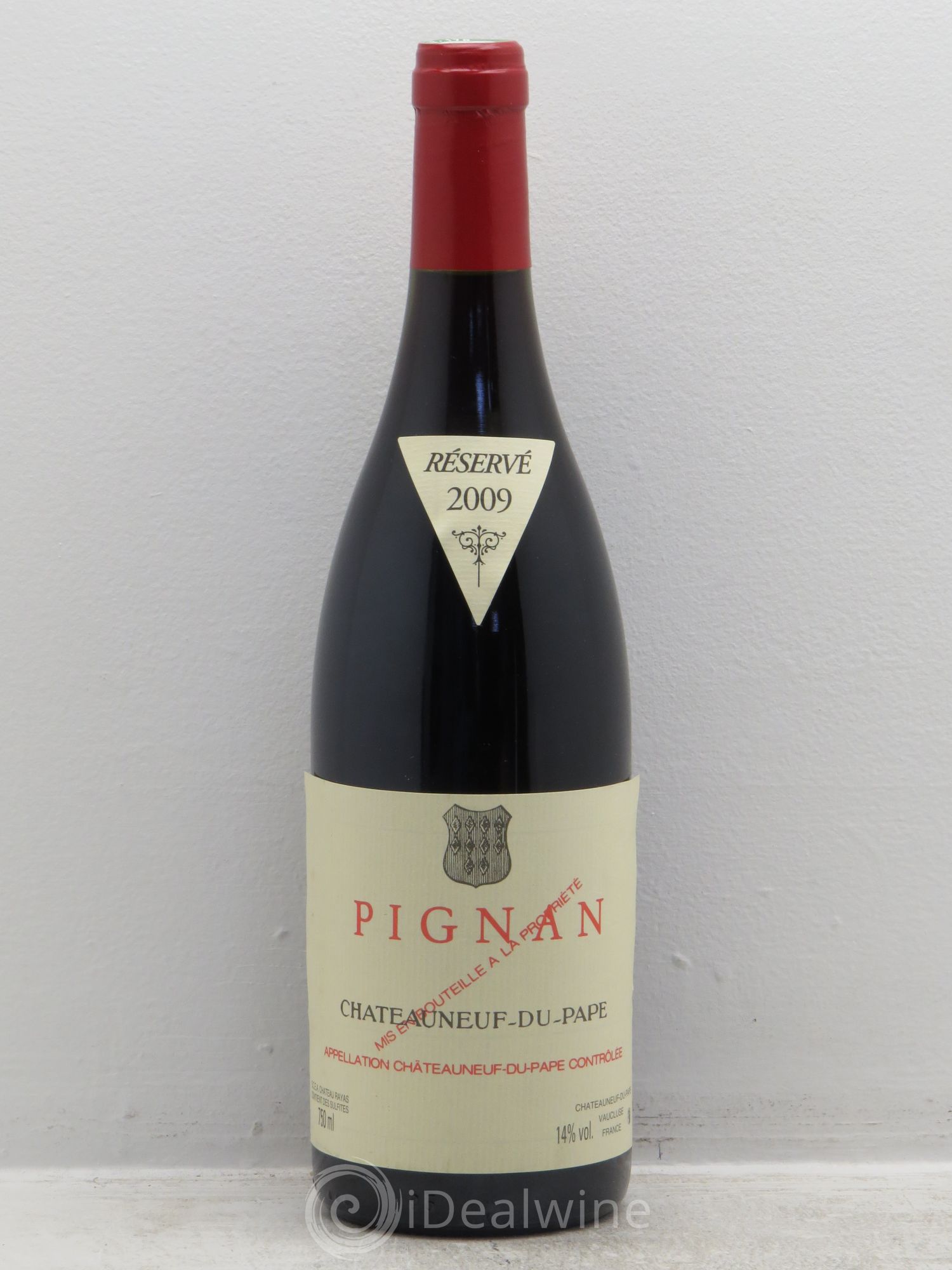 Châteauneuf-du-Pape Pignan Emmanuel Reynaud 2009 - Lot de 1 bouteille - 0