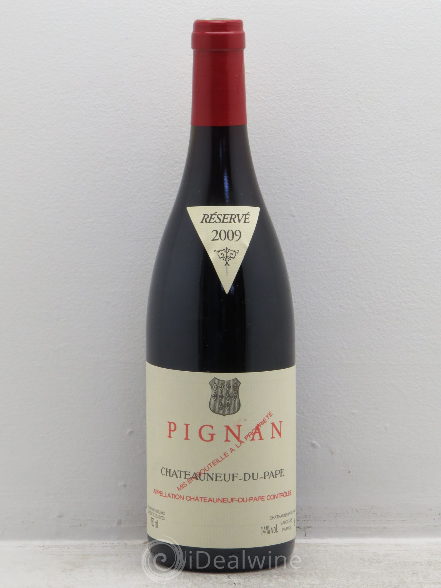 Châteauneuf-du-Pape Pignan Emmanuel Reynaud 2009 - Lot de 1 bouteille - 0