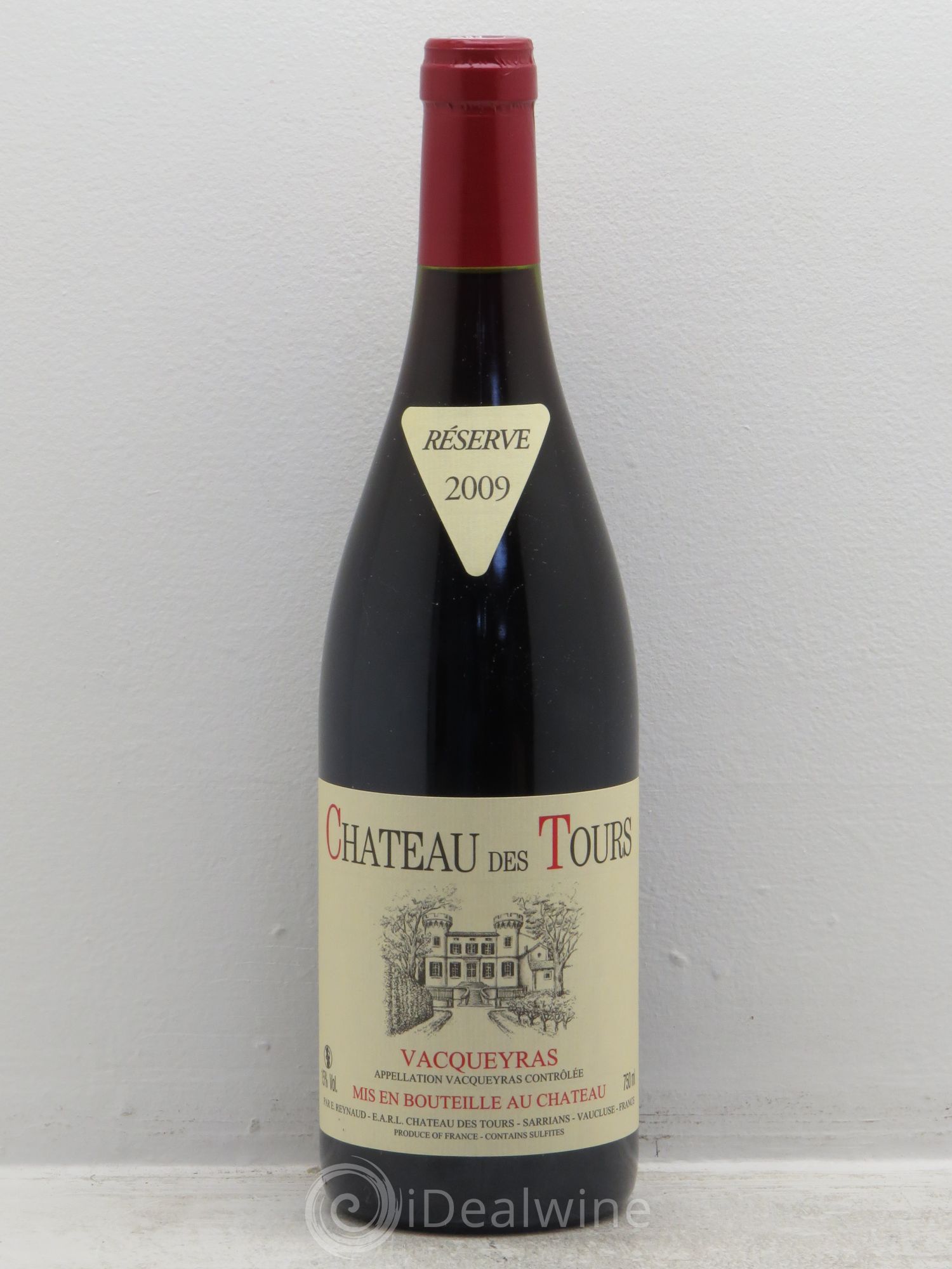 Vacqueyras Château des Tours Emmanuel Reynaud (sans prix de réserve) 2009 - Lot de 1 bouteille - 0