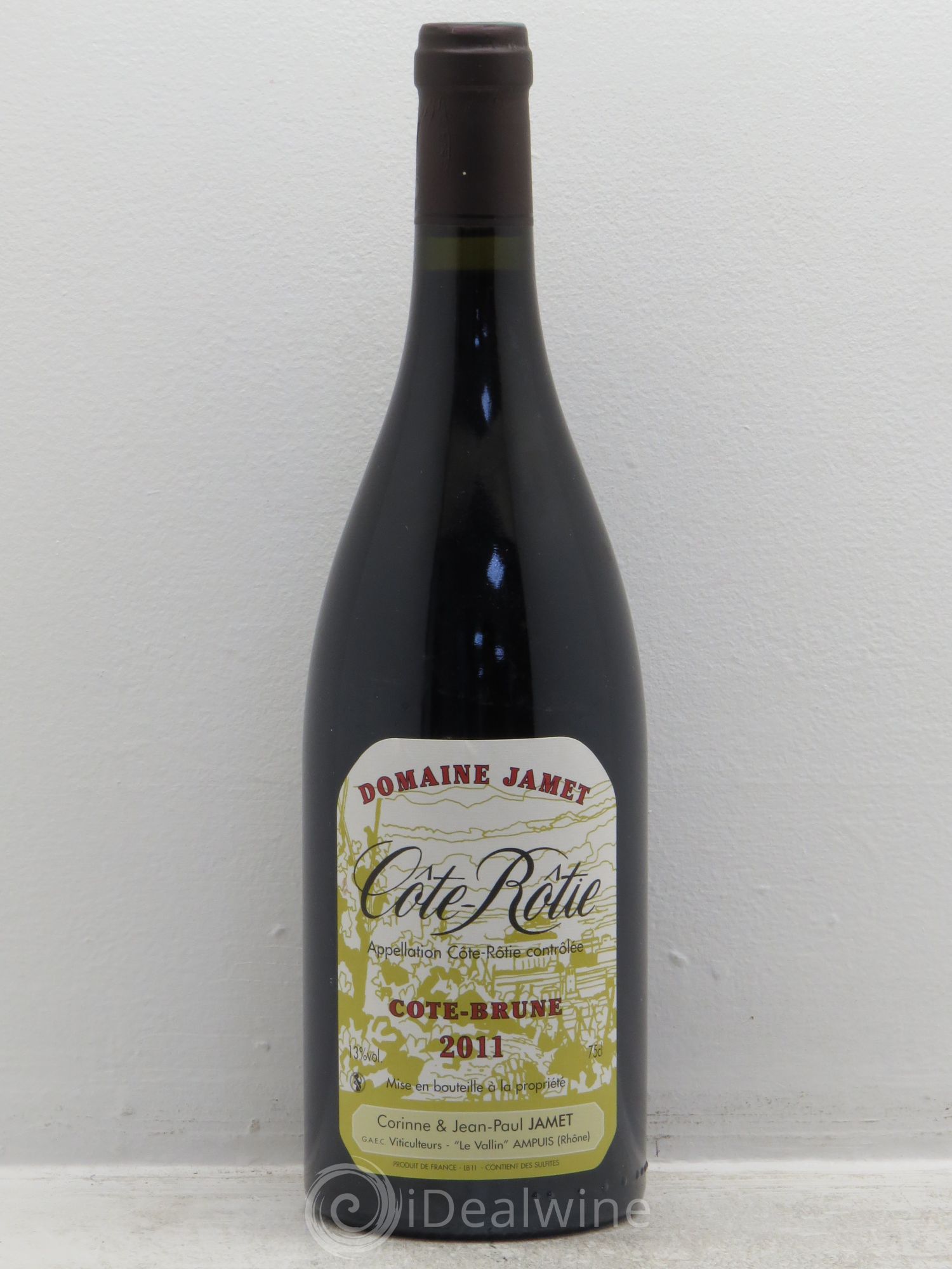 Côte-Rôtie Côte Brune Jamet (Domaine) (sans prix de réserve) 2011 - Lot de 1 bouteille - 0