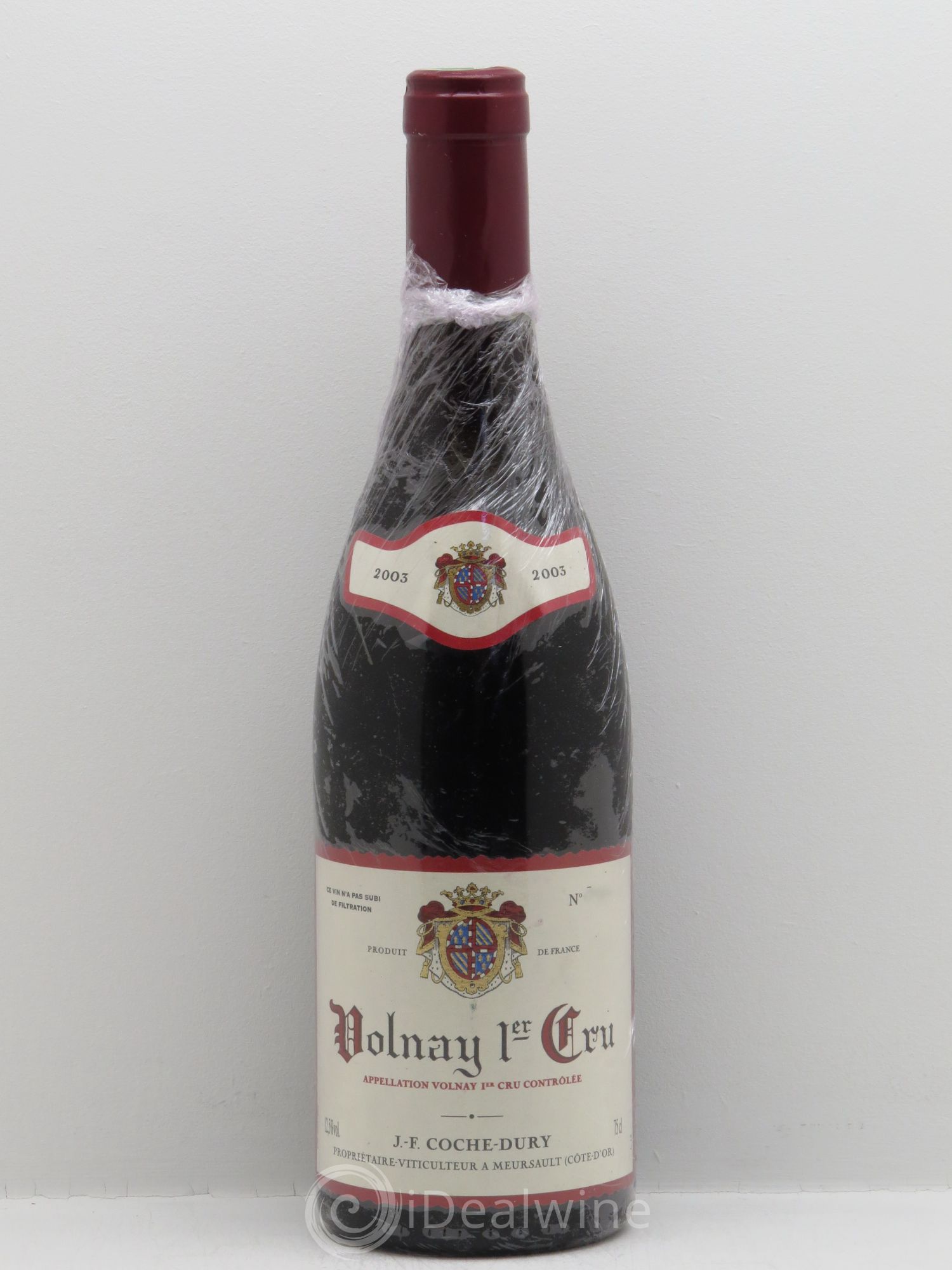 Volnay 1er Cru Coche Dury (Domaine) 2003 - Lot de 1 bouteille - 0
