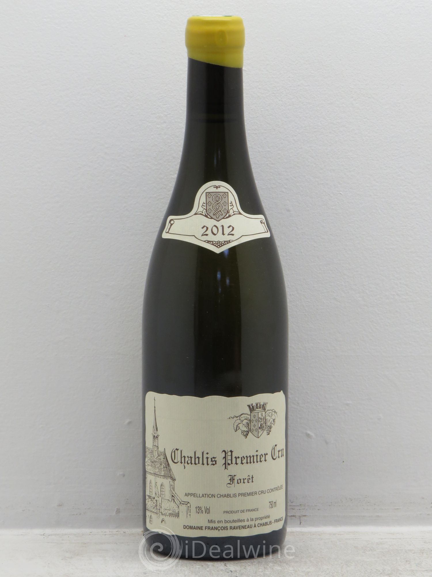 Chablis 1er Cru Forêt Raveneau (Domaine) (sans prix de réserve) 2012 - Lot de 1 bouteille - 0