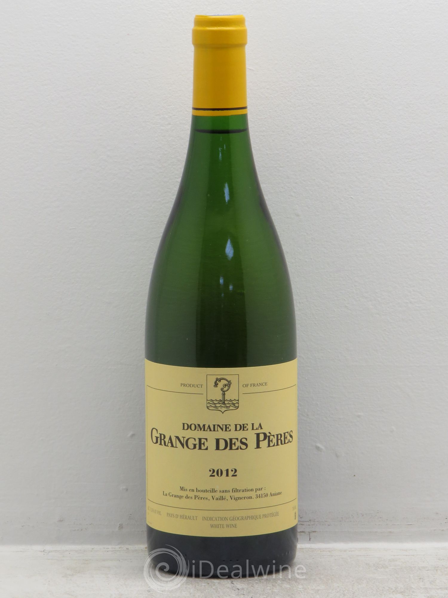 Pays d'Hérault Grange des Pères Laurent Vaillé (sans prix de réserve) 2012 - Lot de 1 bouteille - 0